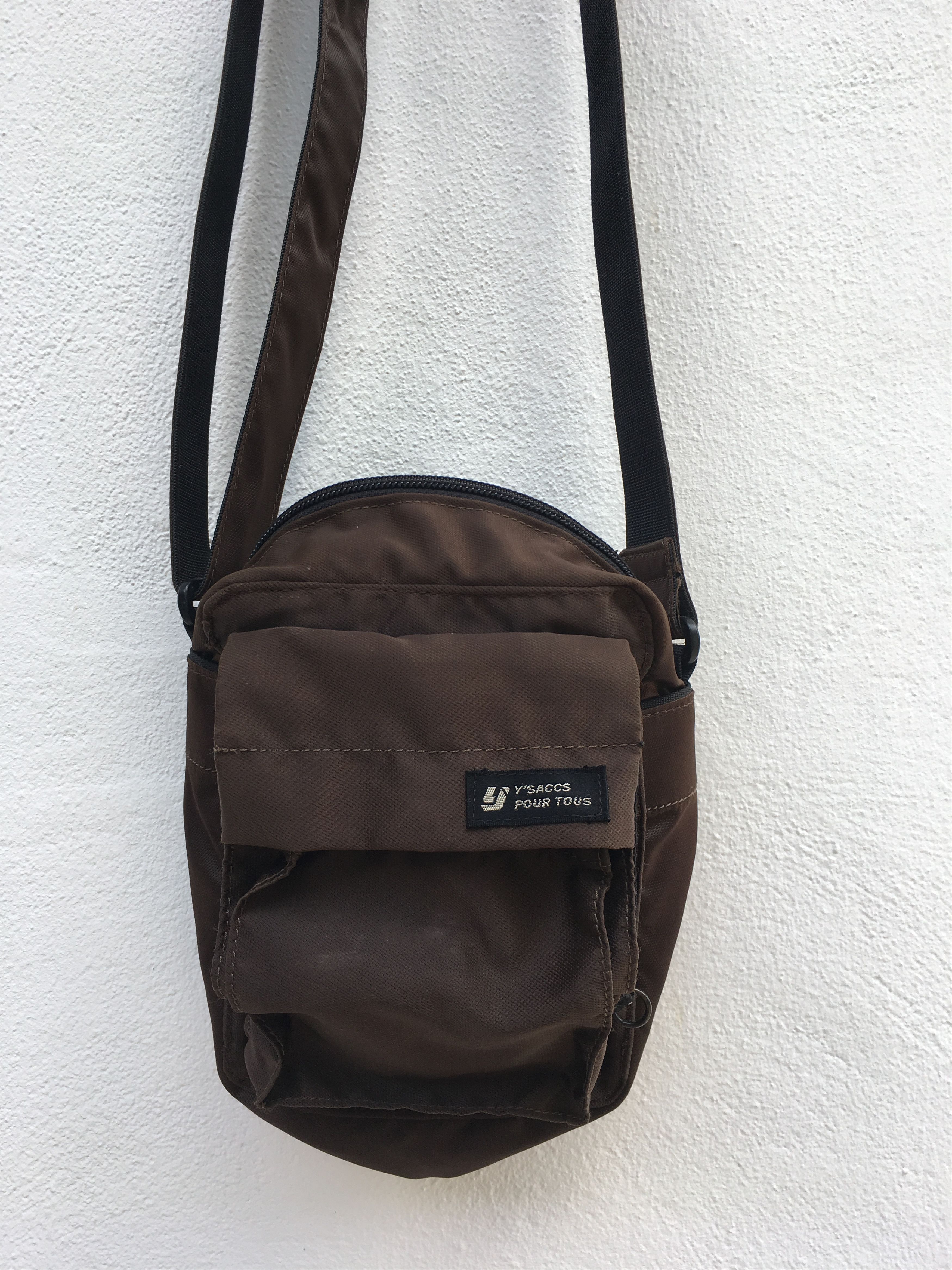 Yohji Yamamoto YOHJI YAMAMOTO Y'SACCS + POUR TOUS Sling Bag Size ONE SIZE - 2 Thumbnail