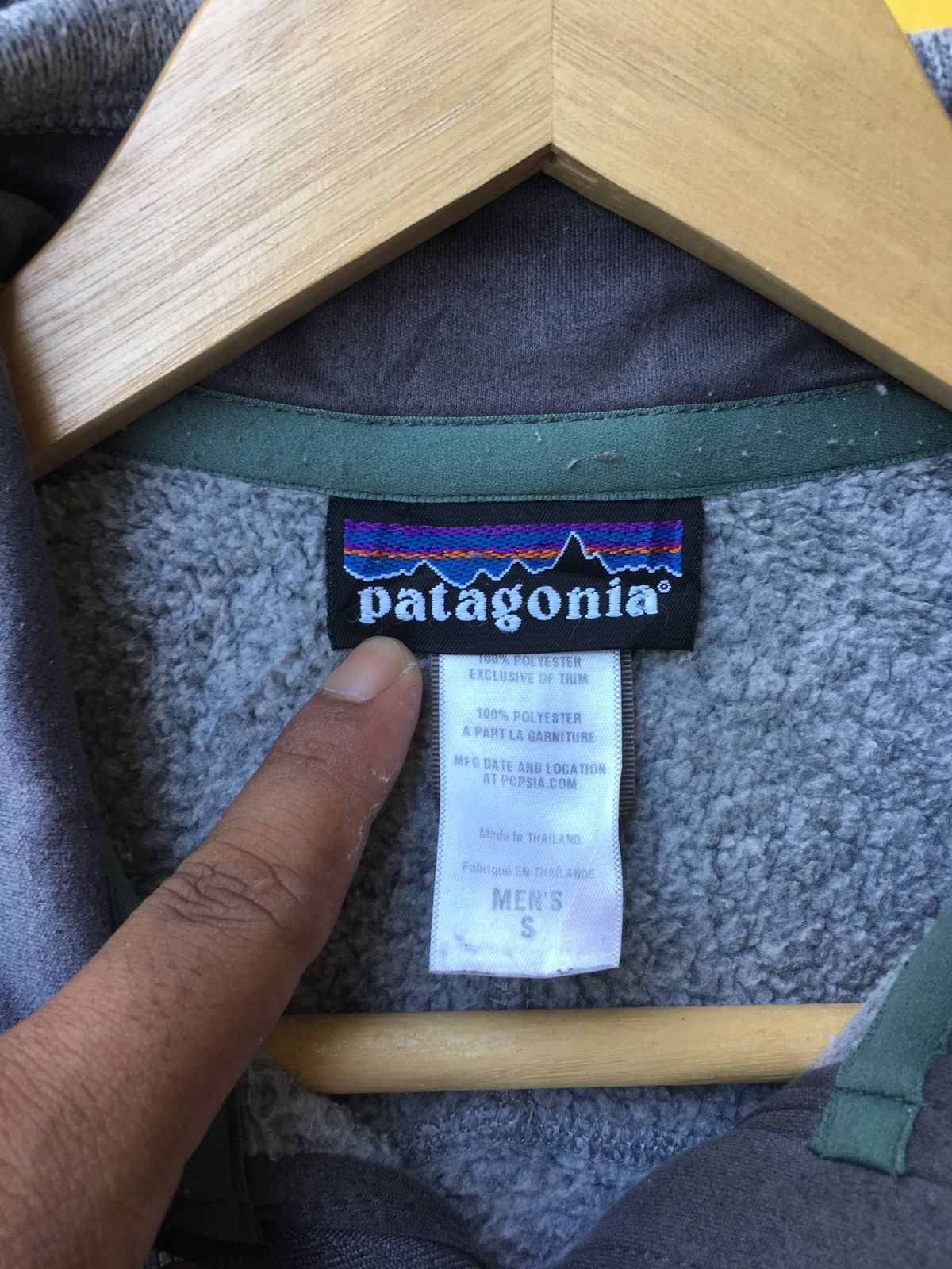 Patagonia Vintage Patagonia Zip Up Sweater Size US S / EU 44-46 / 1 - 7 Thumbnail