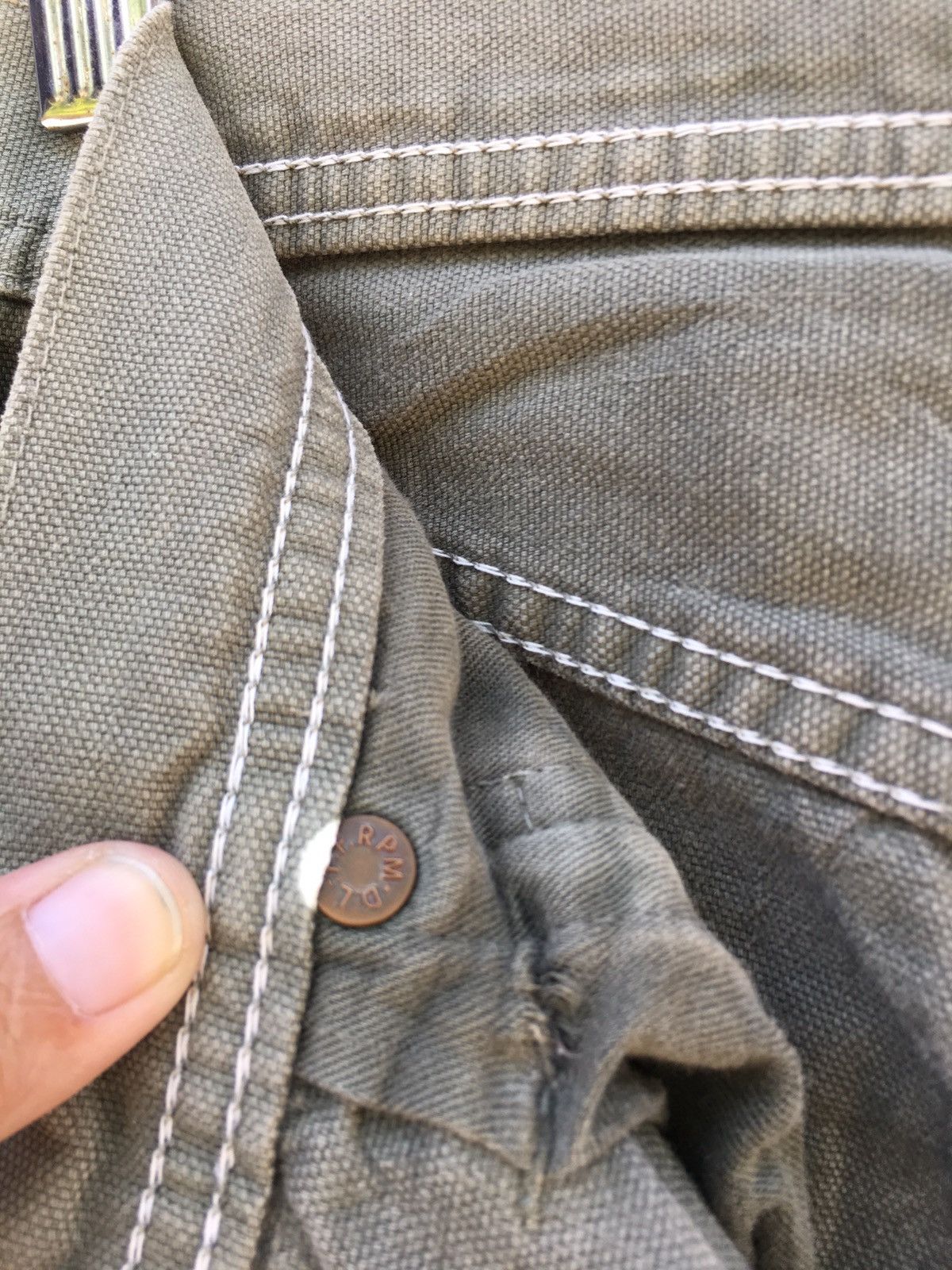 45rpm Vintage 45rpm Straight Loose Cut Denim/ Jeans Size US 27 - 15 Thumbnail