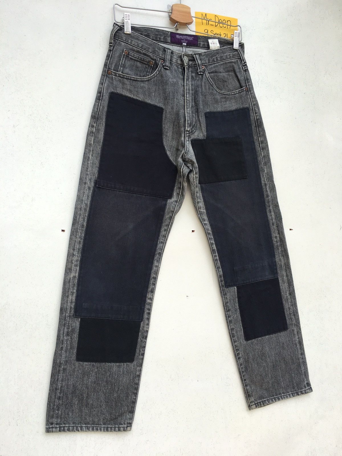 Nepenthes Rare Nepenthes Patchwork Denim Jeans Size US 27 - 2 Thumbnail