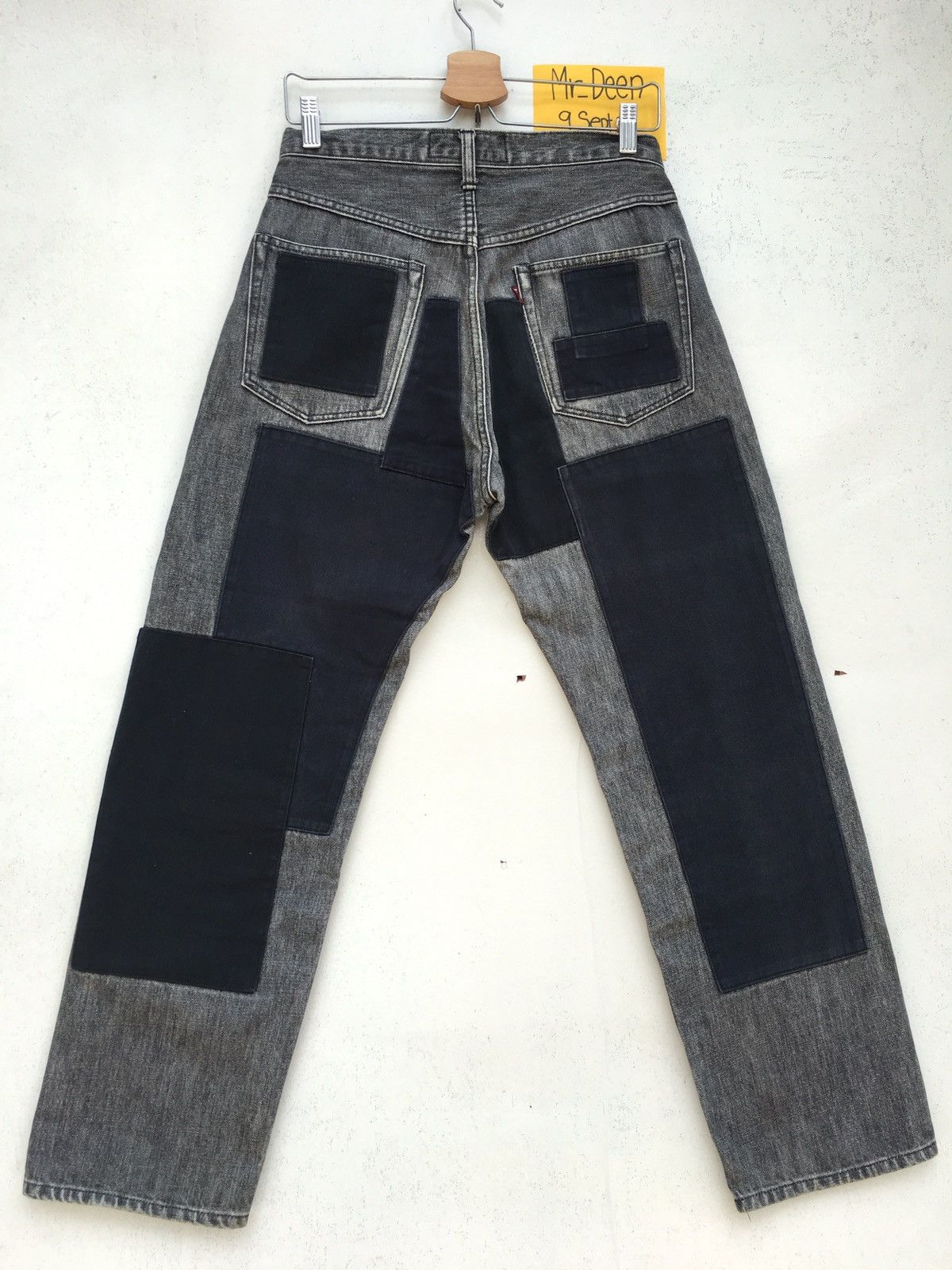 Nepenthes Rare Nepenthes Patchwork Denim Jeans Size US 27 - 21 Thumbnail