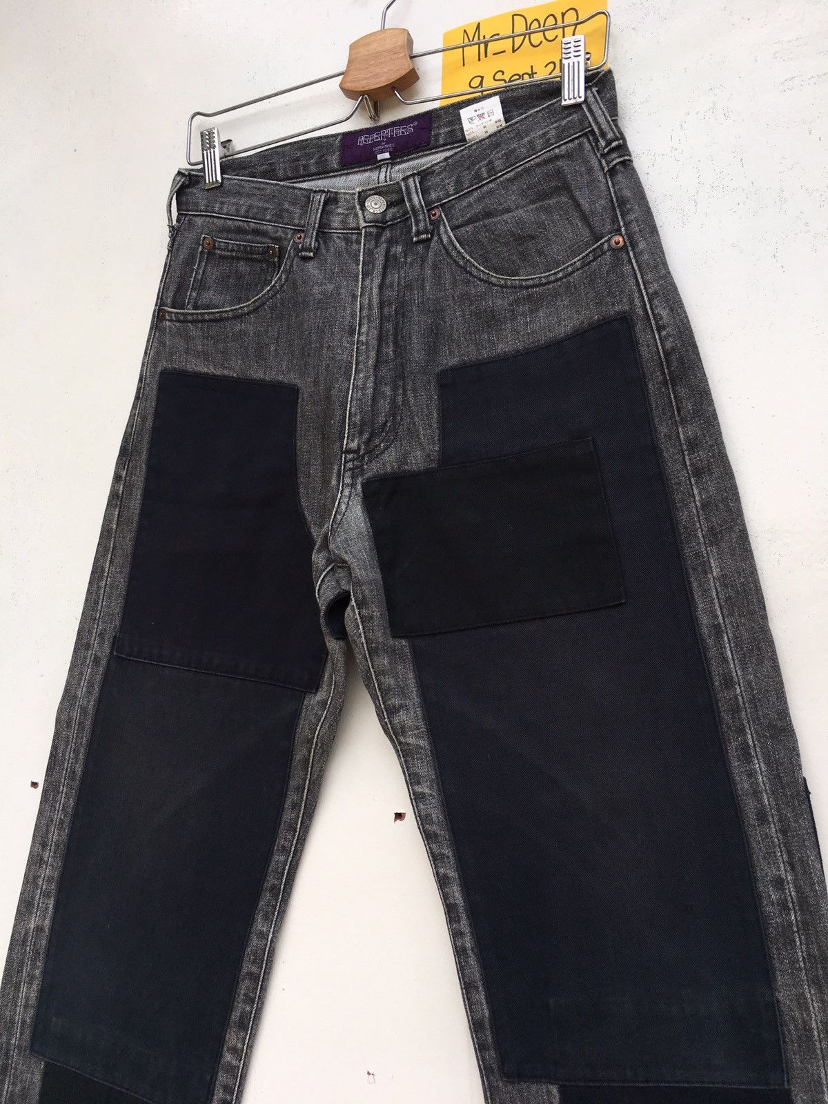 Nepenthes Rare Nepenthes Patchwork Denim Jeans Size US 27 - 6 Thumbnail