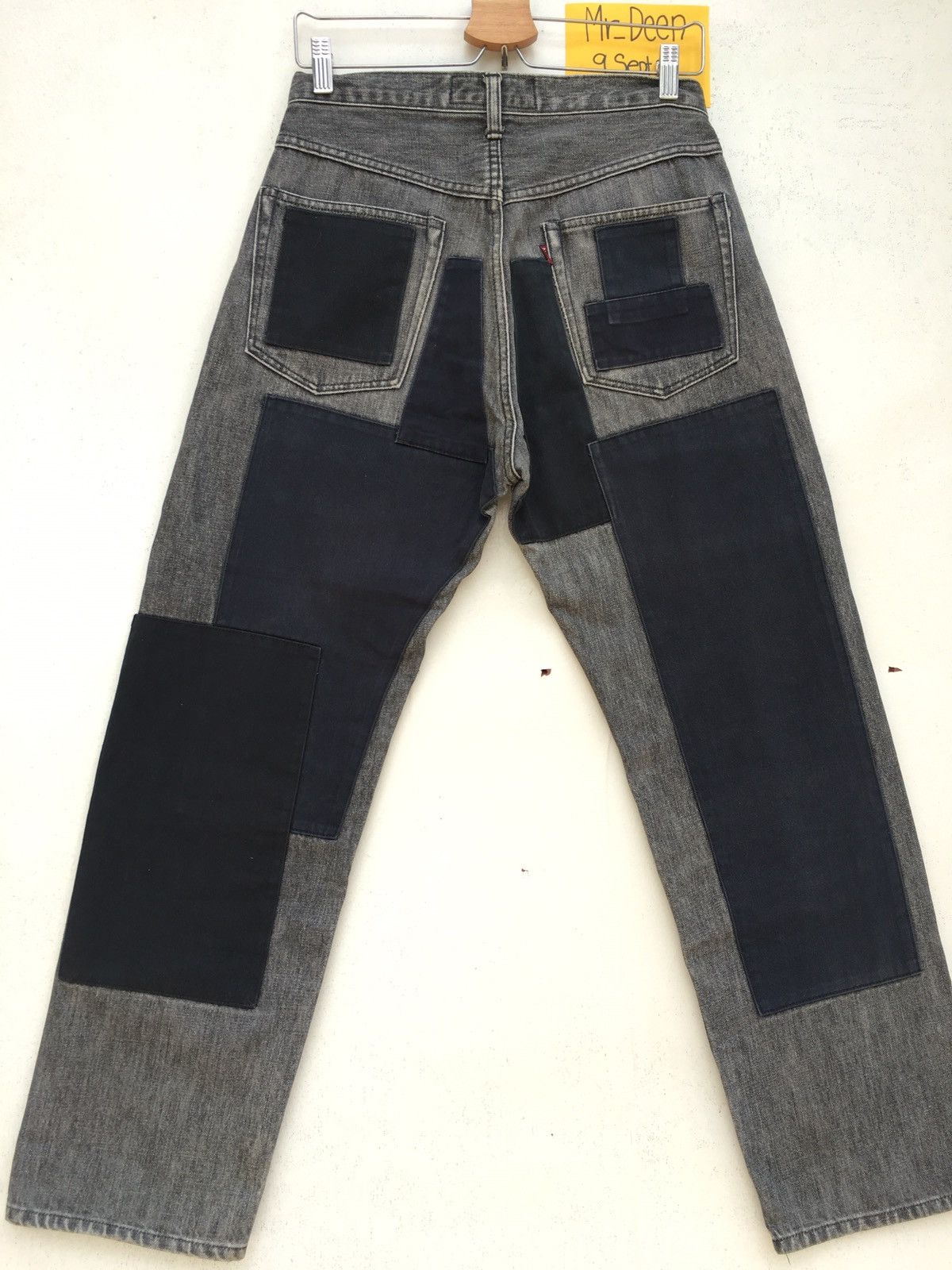 Nepenthes Rare Nepenthes Patchwork Denim Jeans Size US 27 - 24 Thumbnail