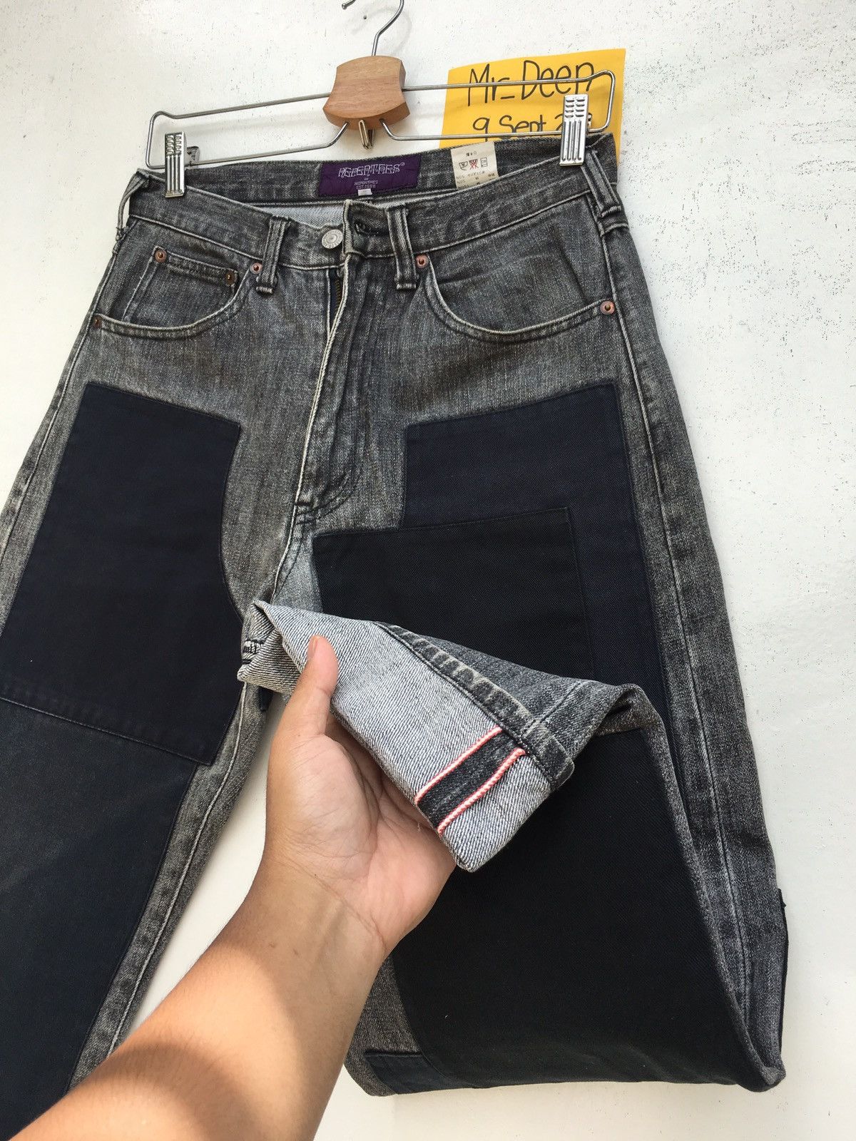 Nepenthes Rare Nepenthes Patchwork Denim Jeans Size US 27 - 17 Thumbnail