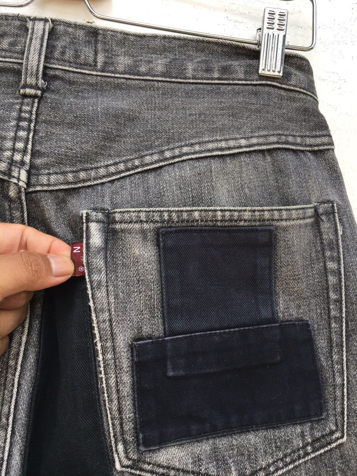 Nepenthes Rare Nepenthes Patchwork Denim Jeans Size US 27 - 25 Thumbnail