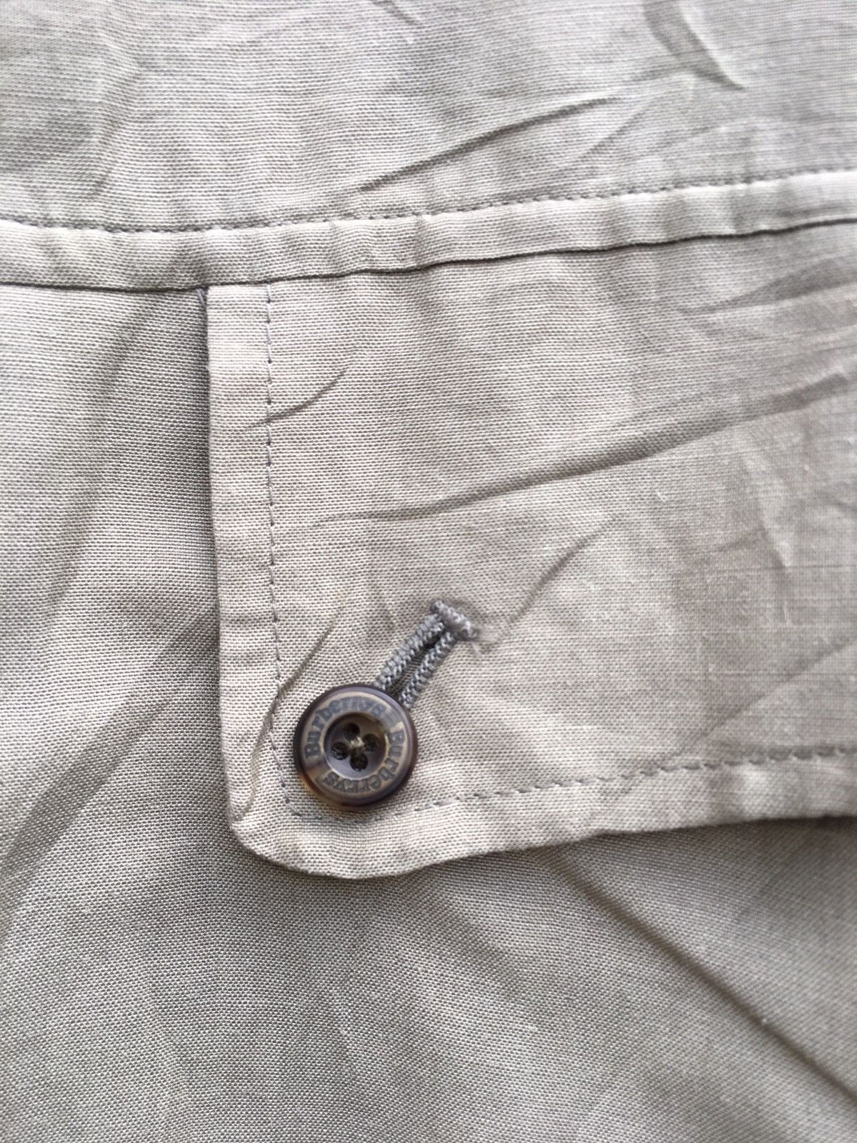 Burberry Vintage Rare Burberry Linen Jacket Size US L / EU 52-54 / 3 - 6 Thumbnail