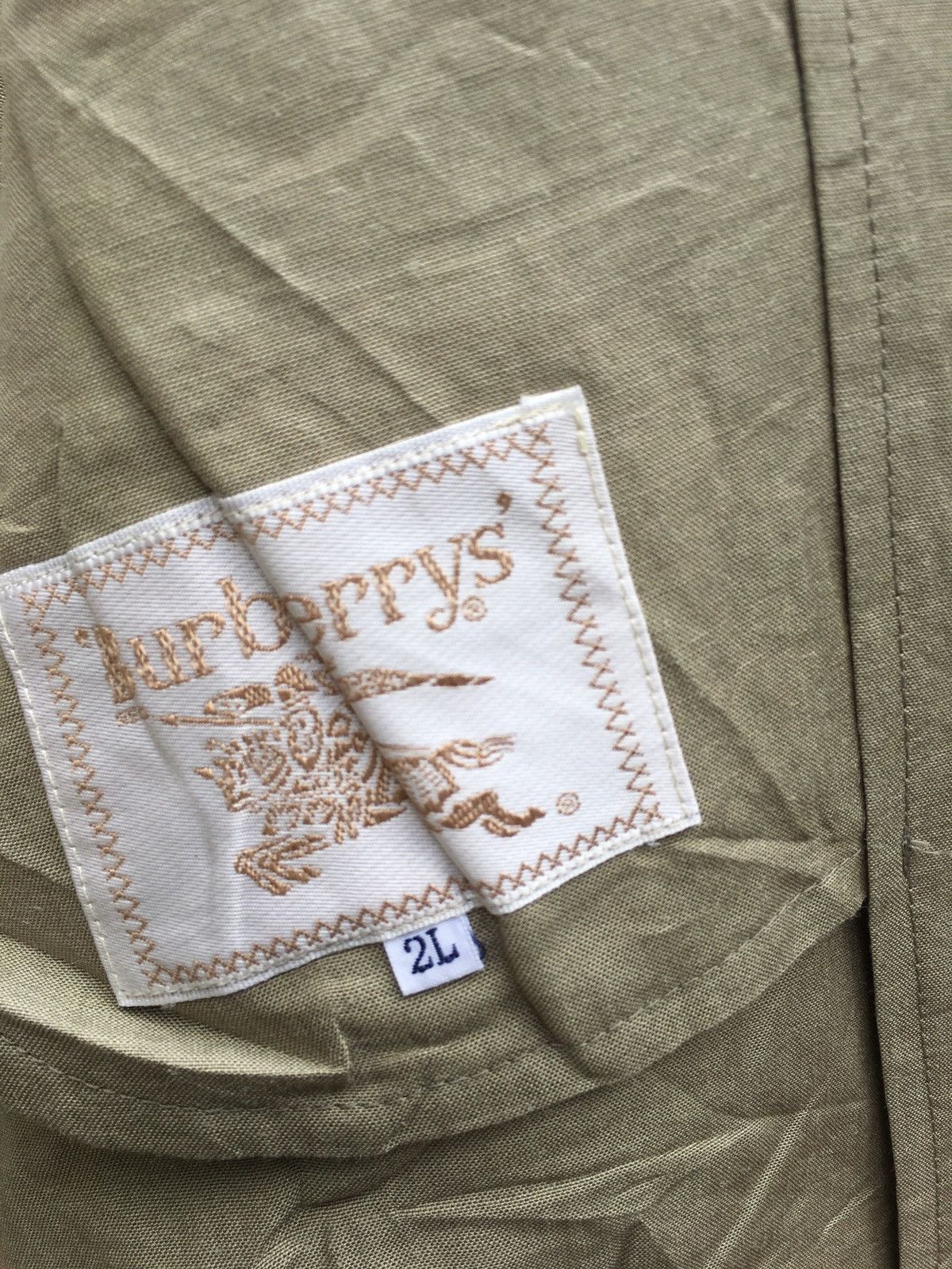 Burberry Vintage Rare Burberry Linen Jacket Size US L / EU 52-54 / 3 - 15 Thumbnail