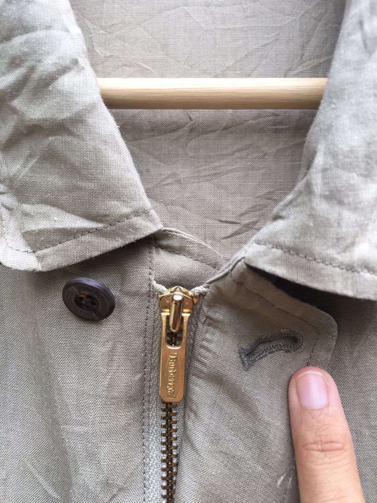 Burberry Vintage Rare Burberry Linen Jacket Size US L / EU 52-54 / 3 - 8 Thumbnail