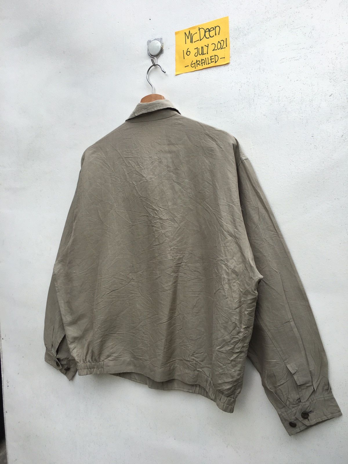 Burberry Vintage Rare Burberry Linen Jacket Size US L / EU 52-54 / 3 - 11 Thumbnail