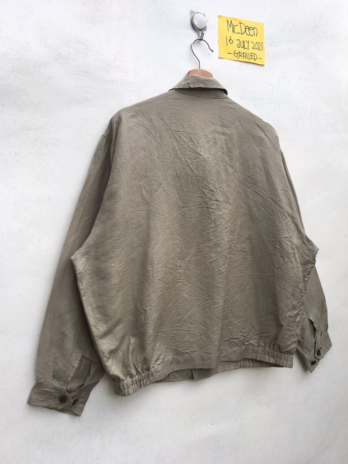 Burberry Vintage Rare Burberry Linen Jacket Size US L / EU 52-54 / 3 - 10 Thumbnail
