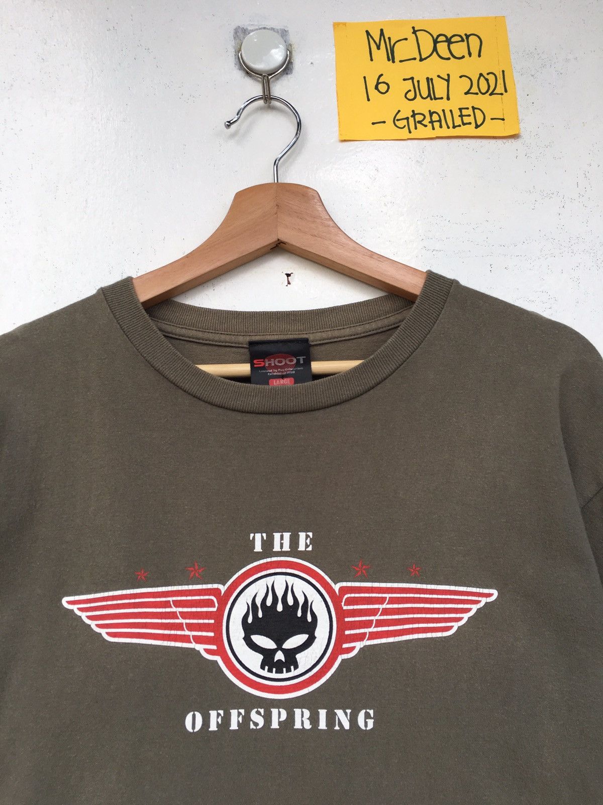 Band Tees Vintage The Offspring American Rock Band Logo Tee Size US L / EU 52-54 / 3 - 5 Thumbnail