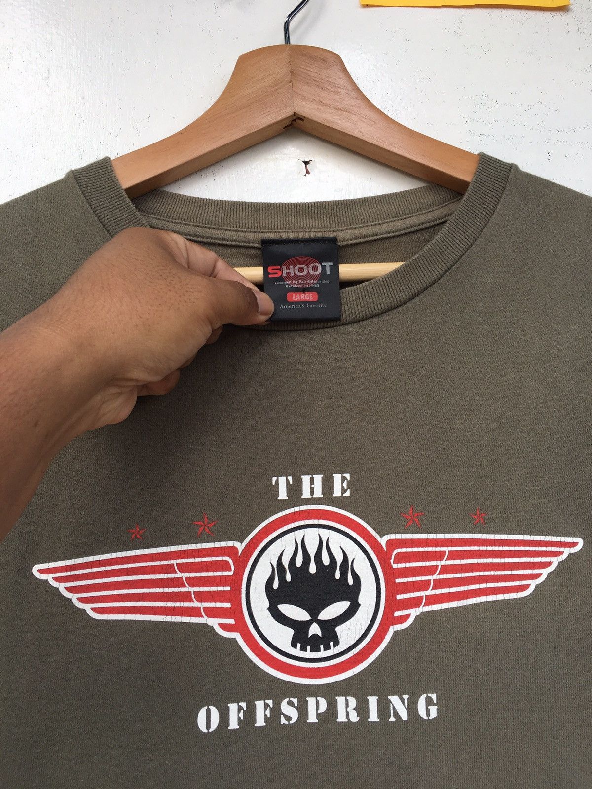 Band Tees Vintage The Offspring American Rock Band Logo Tee Size US L / EU 52-54 / 3 - 6 Thumbnail