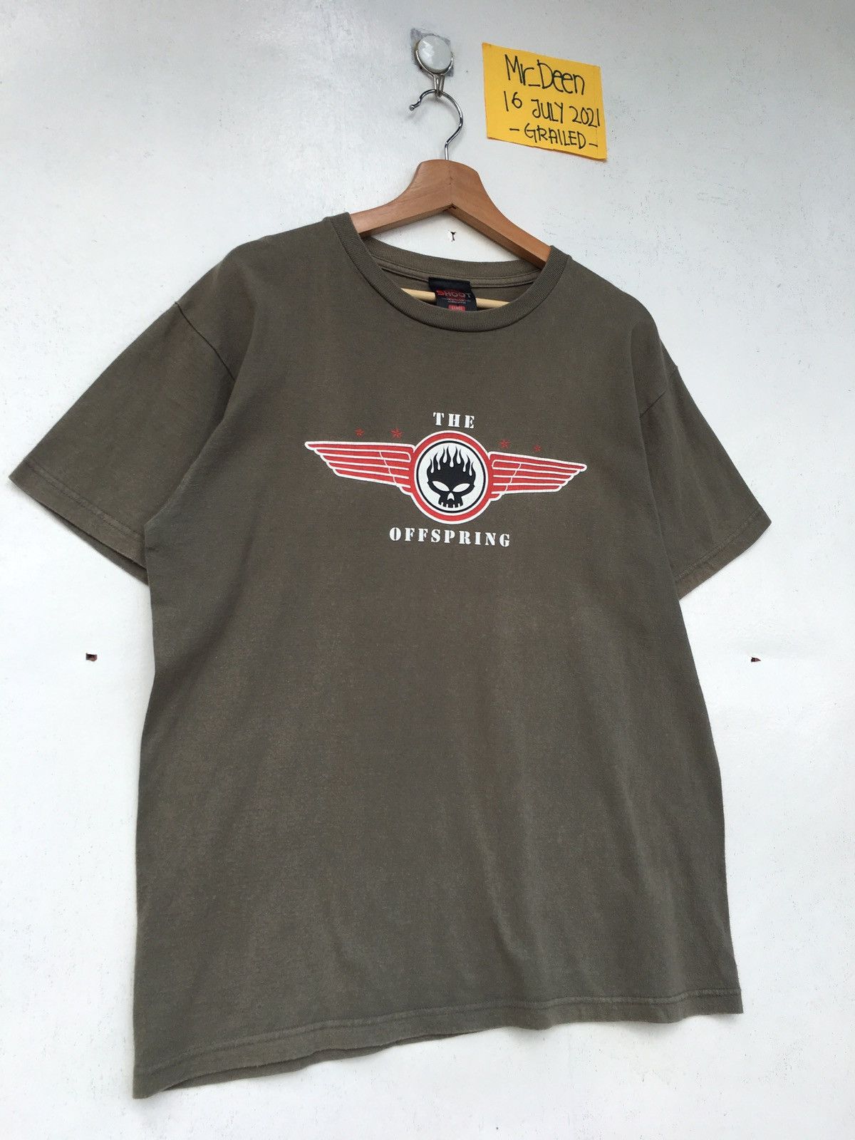 Band Tees Vintage The Offspring American Rock Band Logo Tee Size US L / EU 52-54 / 3 - 3 Thumbnail