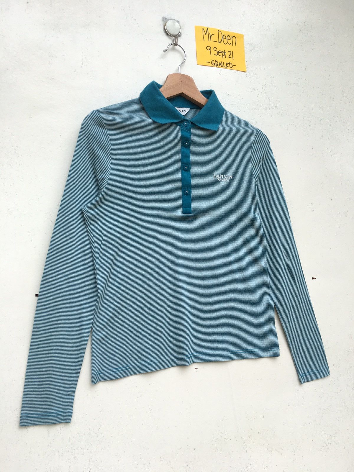 Lanvin Vintage Lanvin Sport Polo Shirt Size US S / EU 44-46 / 1 - 3 Thumbnail