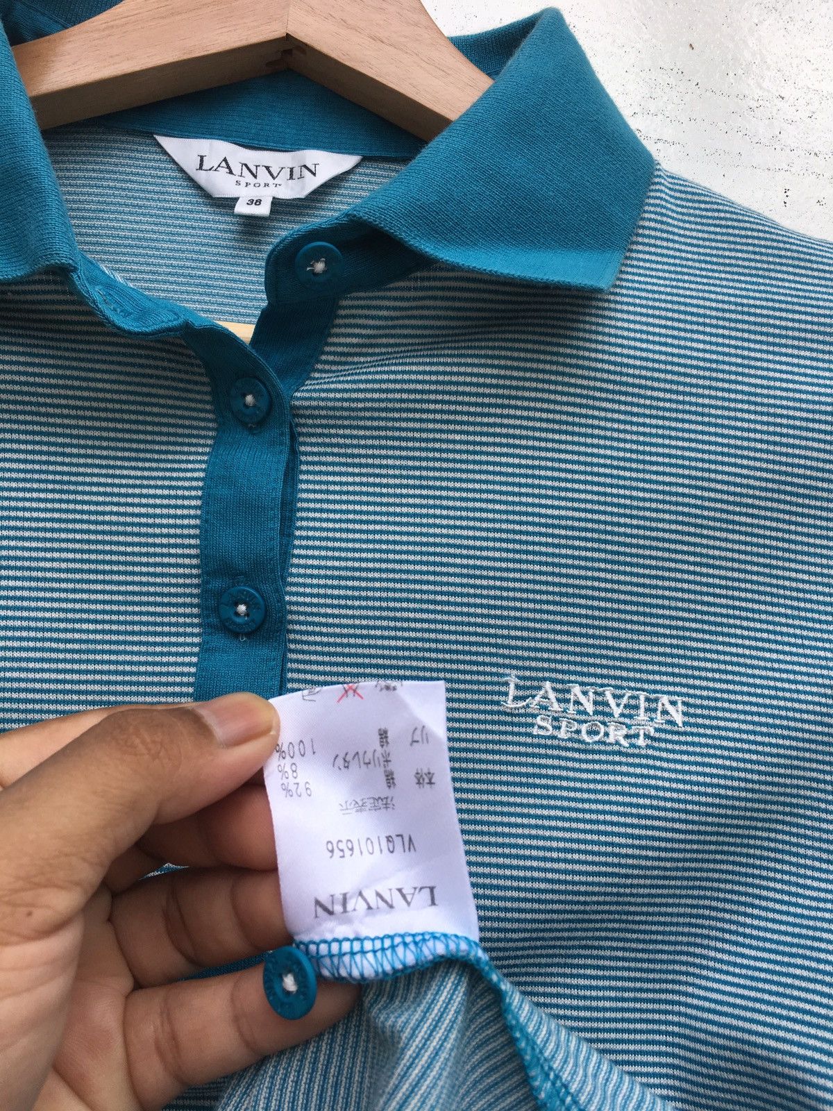 Lanvin Vintage Lanvin Sport Polo Shirt Size US S / EU 44-46 / 1 - 9 Thumbnail