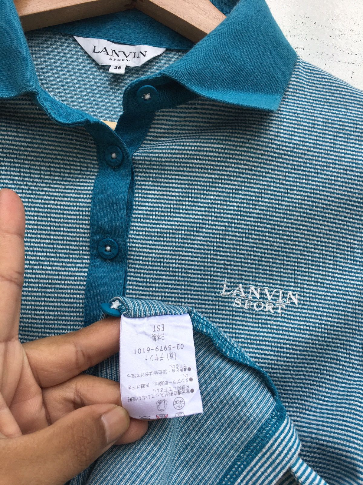 Lanvin Vintage Lanvin Sport Polo Shirt Size US S / EU 44-46 / 1 - 10 Thumbnail