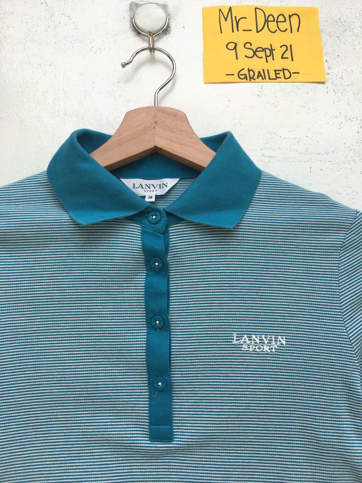Lanvin Vintage Lanvin Sport Polo Shirt Size US S / EU 44-46 / 1 - 6 Thumbnail