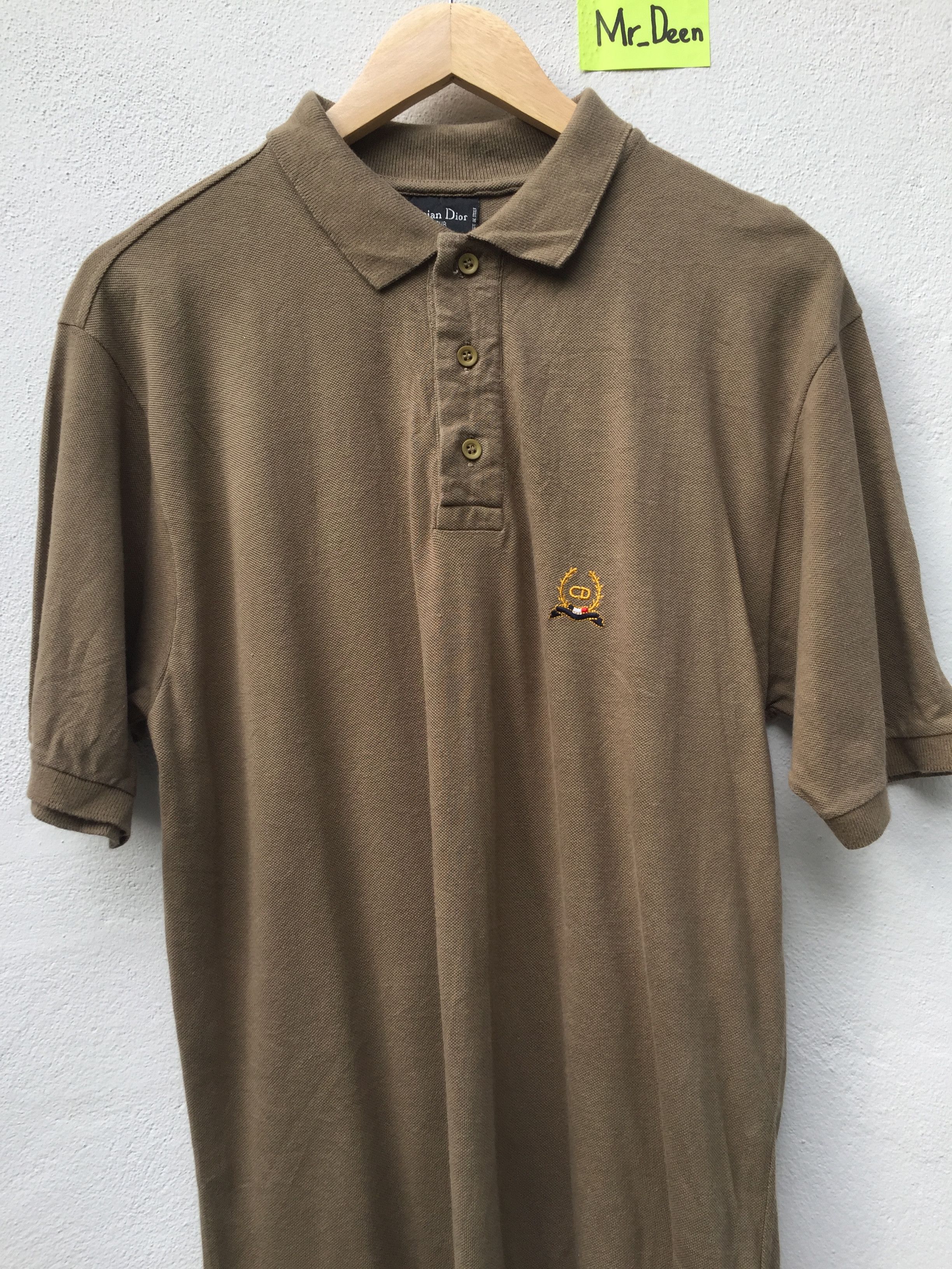 Christian Dior Monsieur CHRISTIAN DIOR polo shirt made in italy 90s casual Size US M / EU 48-50 / 2 - 5 Thumbnail