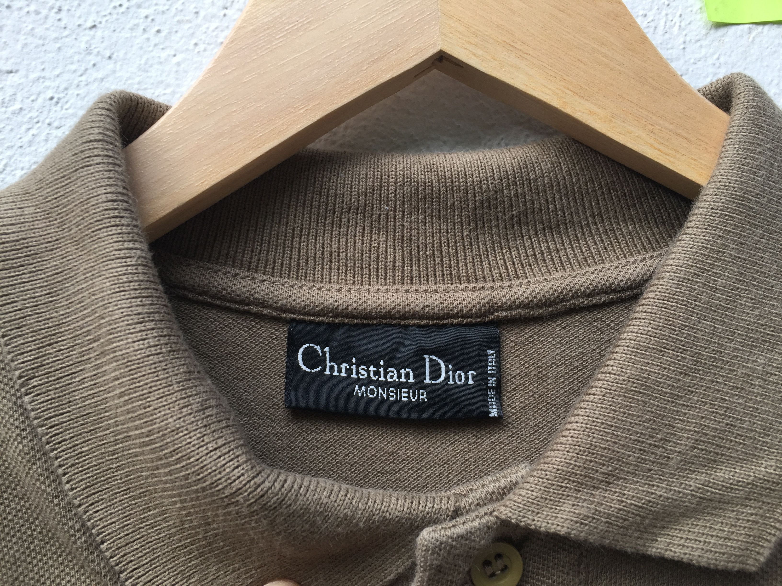 Christian Dior Monsieur CHRISTIAN DIOR polo shirt made in italy 90s casual Size US M / EU 48-50 / 2 - 6 Thumbnail