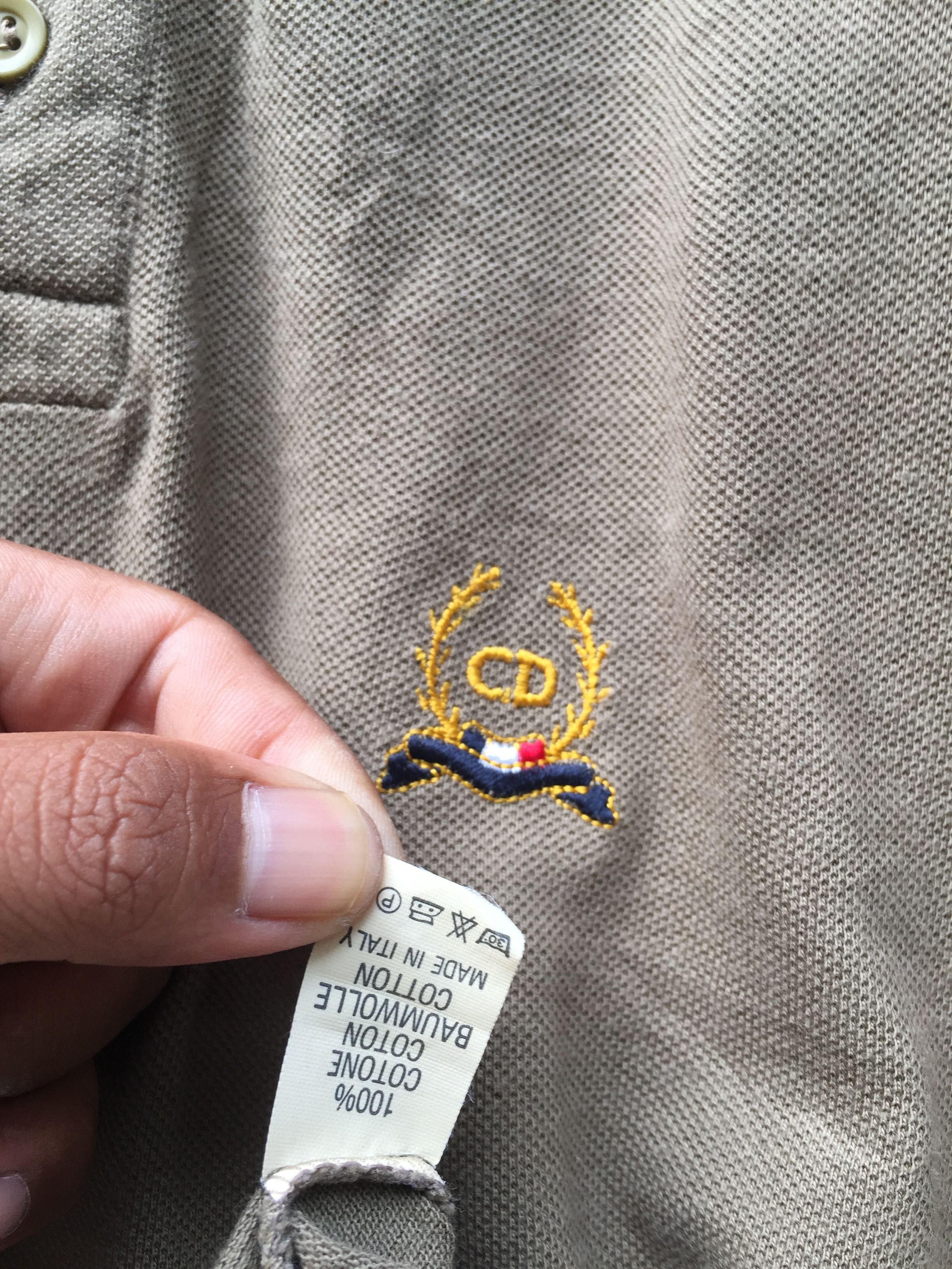 Christian Dior Monsieur CHRISTIAN DIOR polo shirt made in italy 90s casual Size US M / EU 48-50 / 2 - 7 Thumbnail