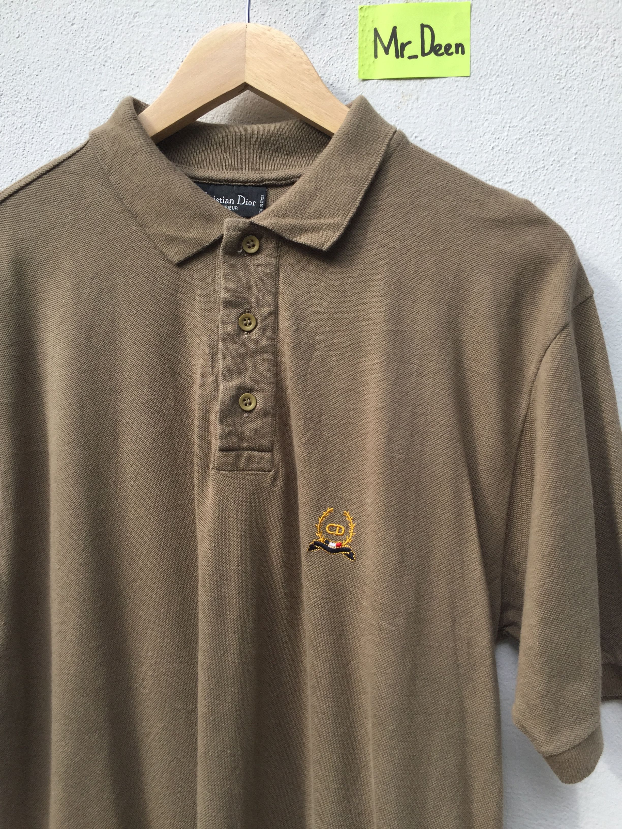 Christian Dior Monsieur CHRISTIAN DIOR polo shirt made in italy 90s casual Size US M / EU 48-50 / 2 - 4 Thumbnail