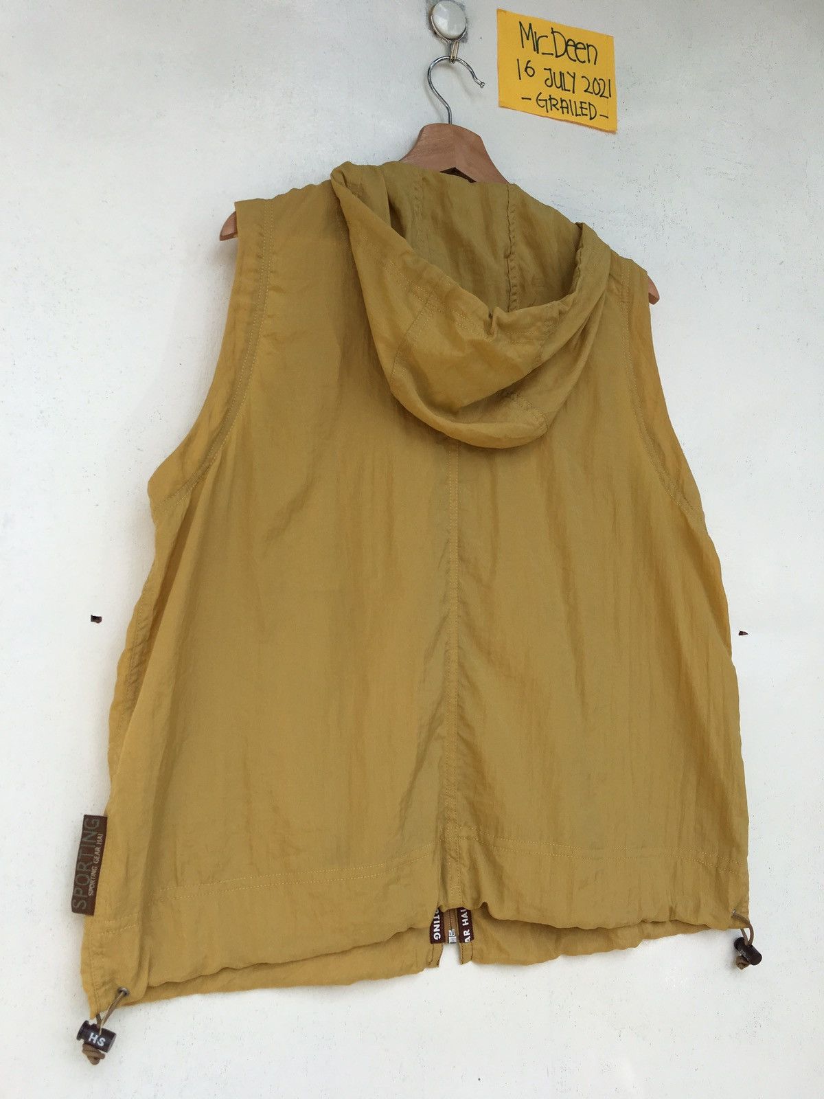 Hai Sporting Gear Vintage Hai Sporting Gear Issey Miyake Sleevless Hoodie Size US M / EU 48-50 / 2 - 13 Thumbnail
