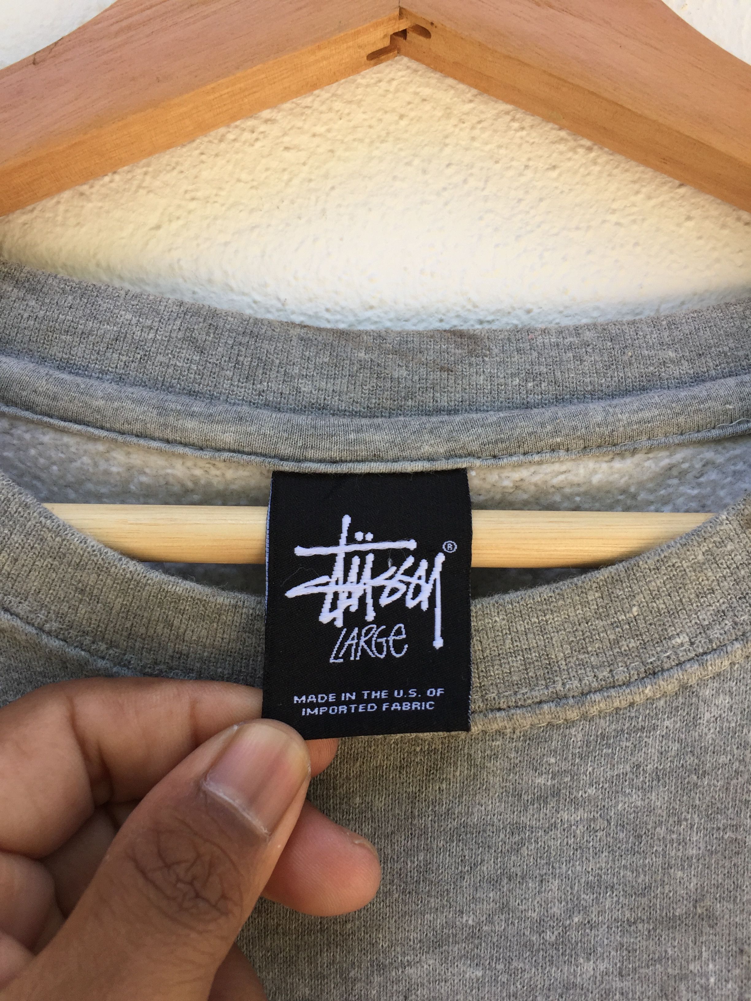 Stussy Vintage Stussy World Tour Sweatshirt Size US L / EU 52-54 / 3 - 4 Thumbnail