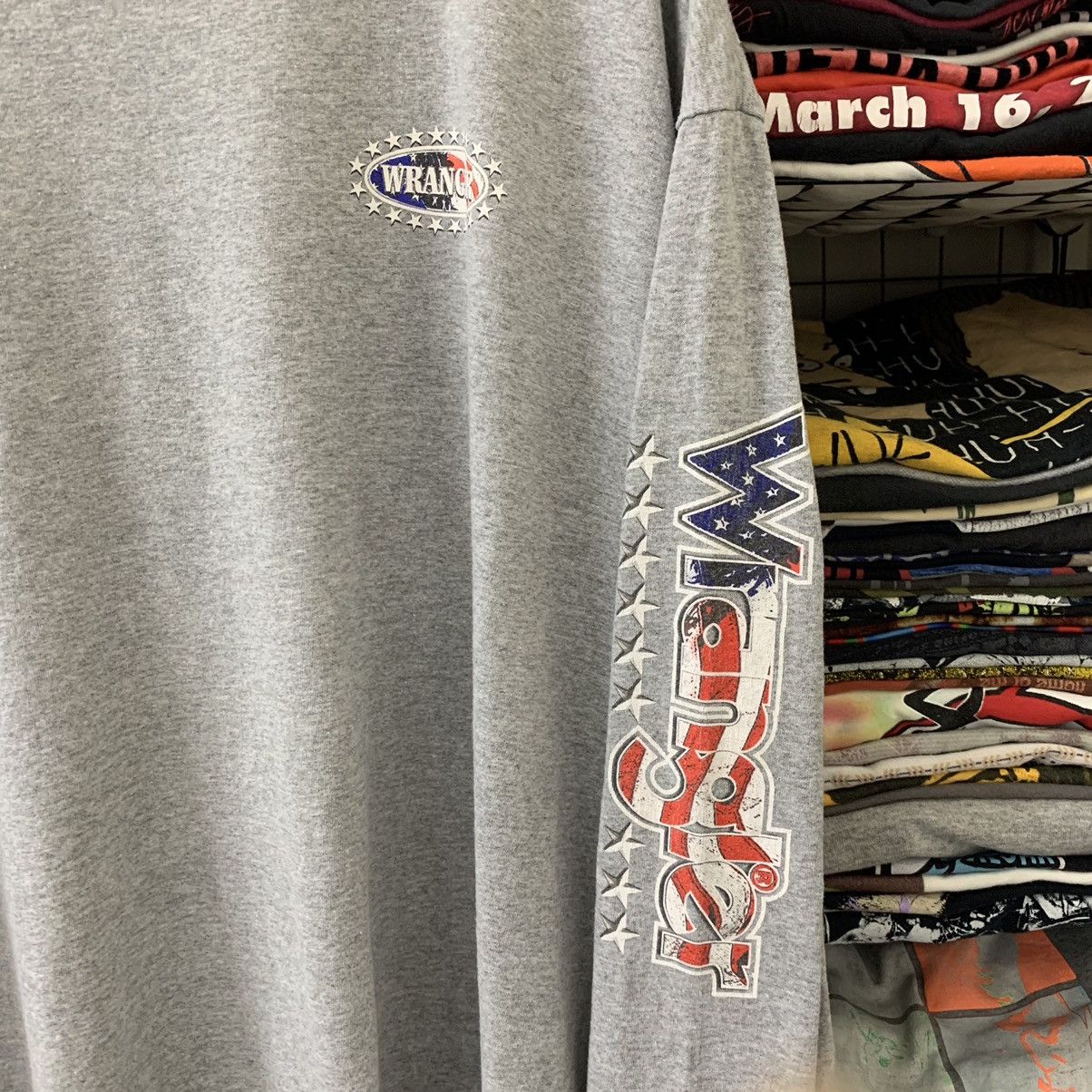 Vintage × Wrangler VINTAGE WRANGLER AMERICAN RADEO Size US XXL / EU 58 / 5 - 3 Thumbnail