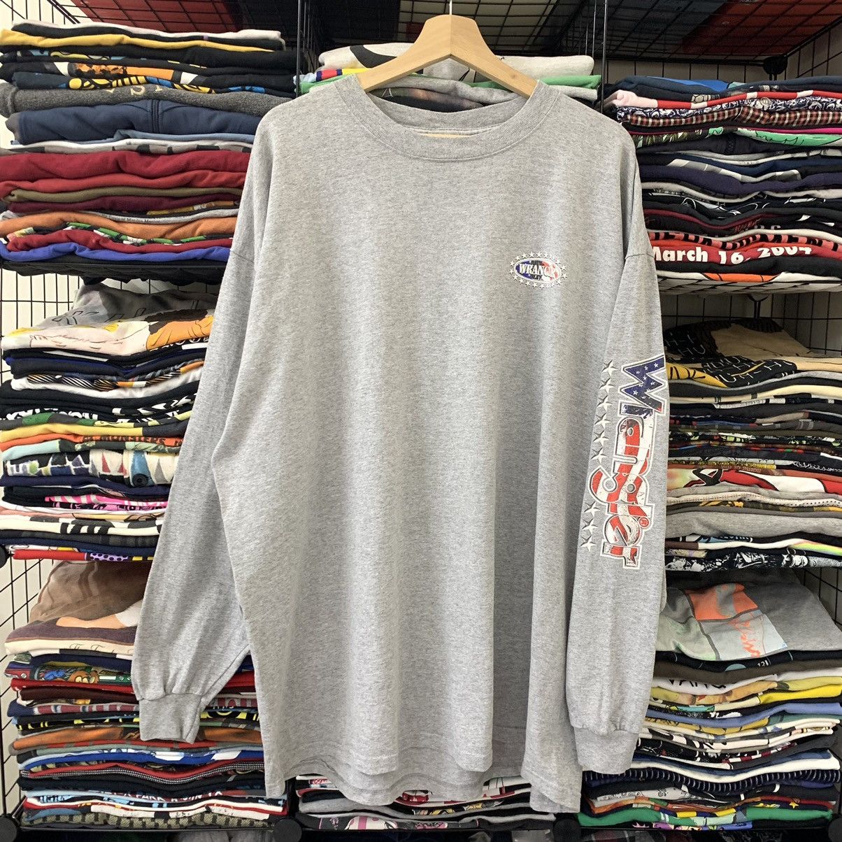 Vintage × Wrangler VINTAGE WRANGLER AMERICAN RADEO Size US XXL / EU 58 / 5 - 1 Thumbnail