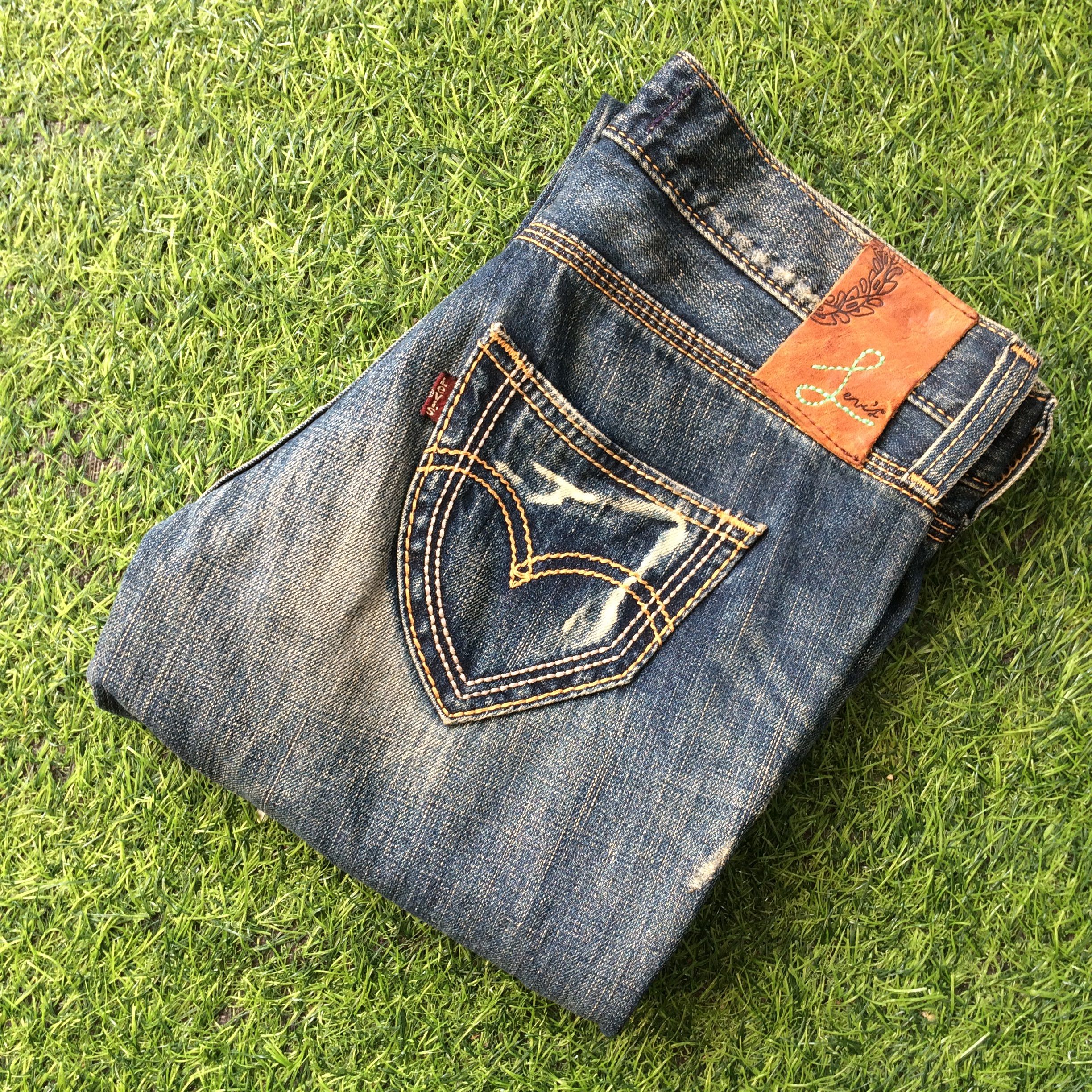 Levi's Distressed Levi's Low Rise Jeans #D-467 Size 25" / US 0 / IT 36 - 9 Thumbnail