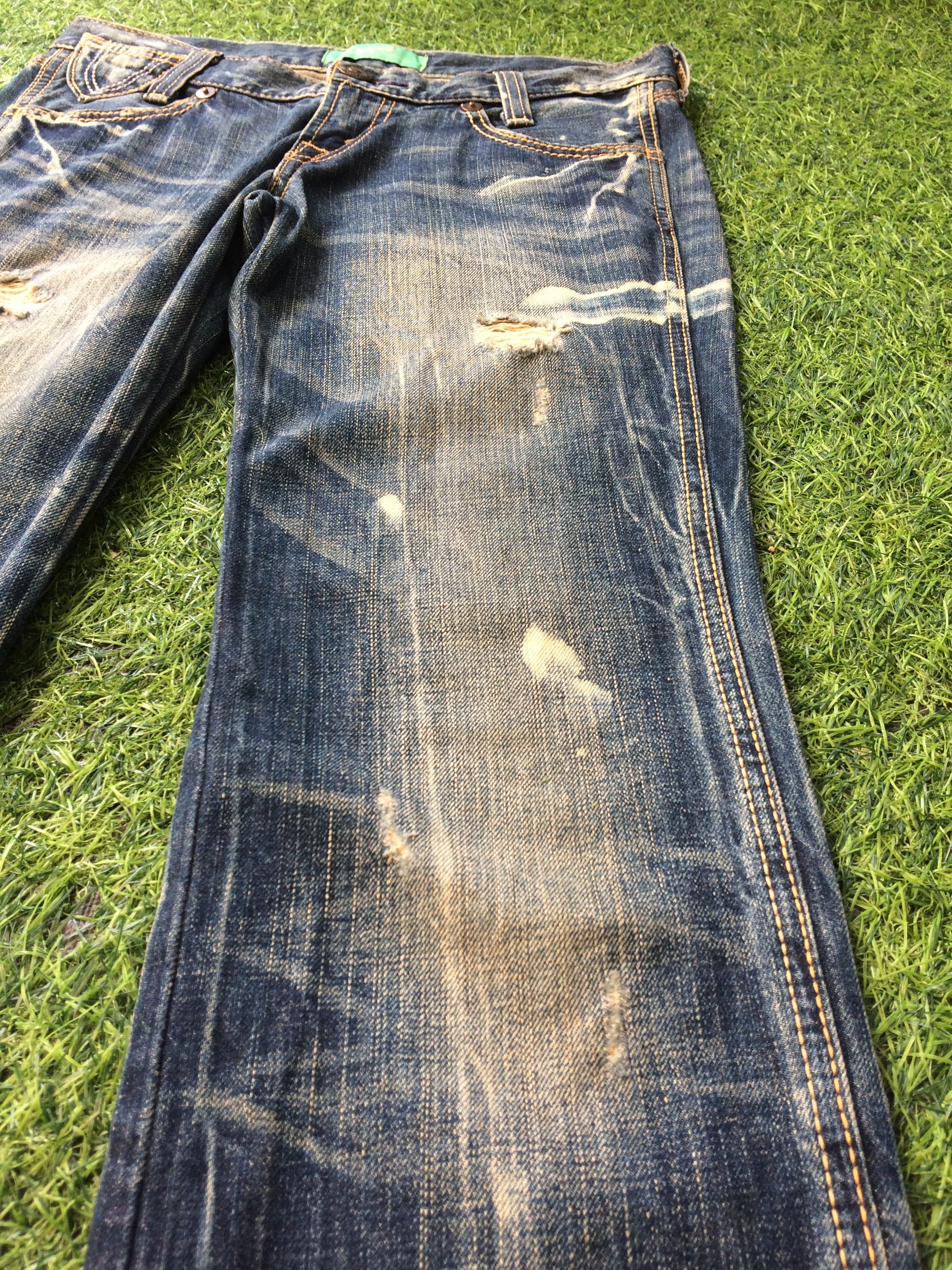 Levi's Distressed Levi's Low Rise Jeans #D-467 Size 25" / US 0 / IT 36 - 7 Thumbnail
