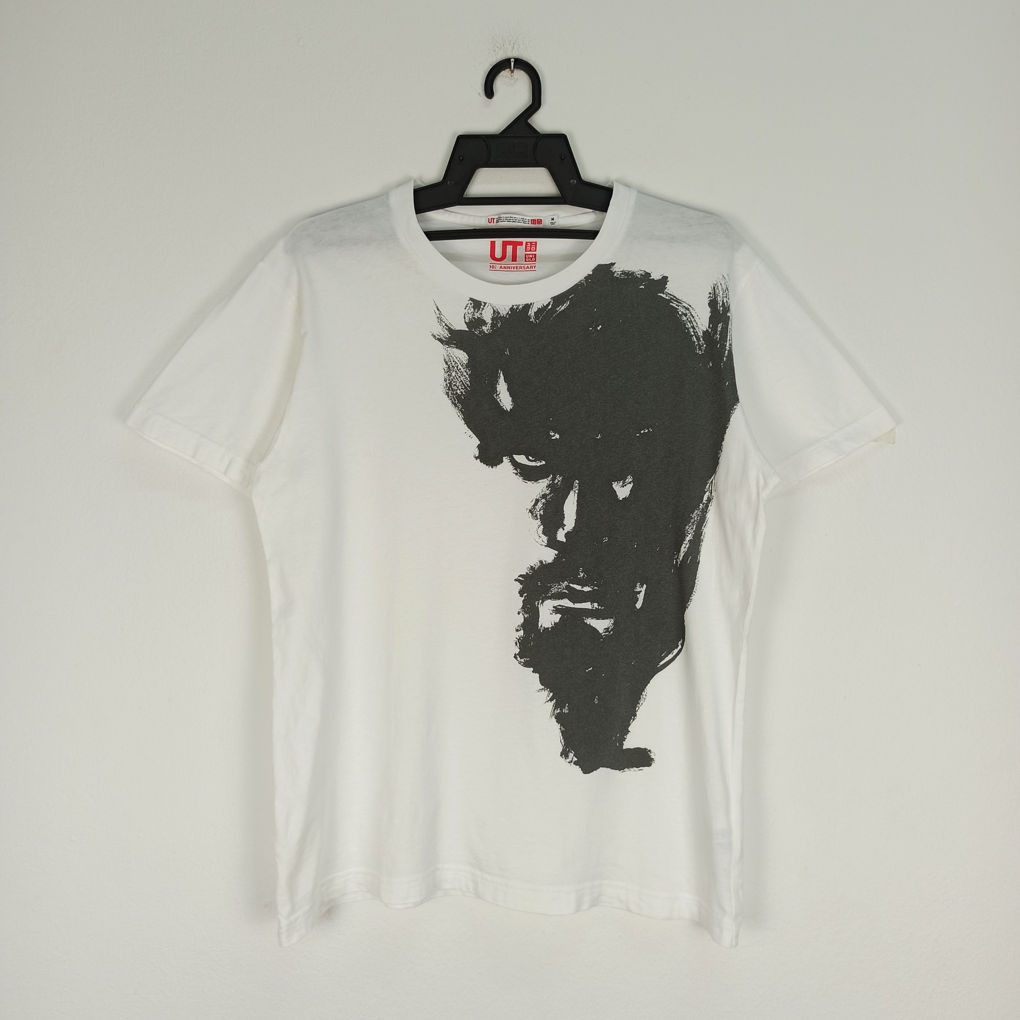 image of Playstation x Uniqlo Metal Gear Solid X Uniqlo Anniversary T-Shirt in White, Men's (Size Medium)