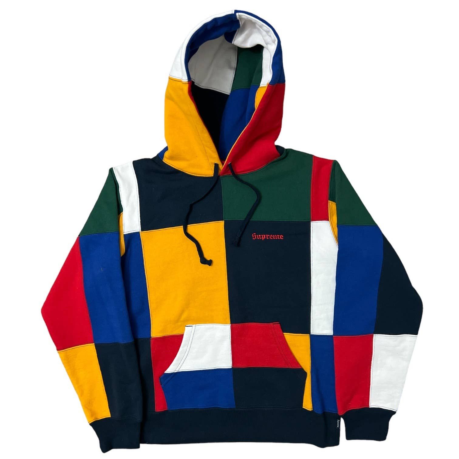 Supreme Supreme Patchwork Hoodie | Grailed