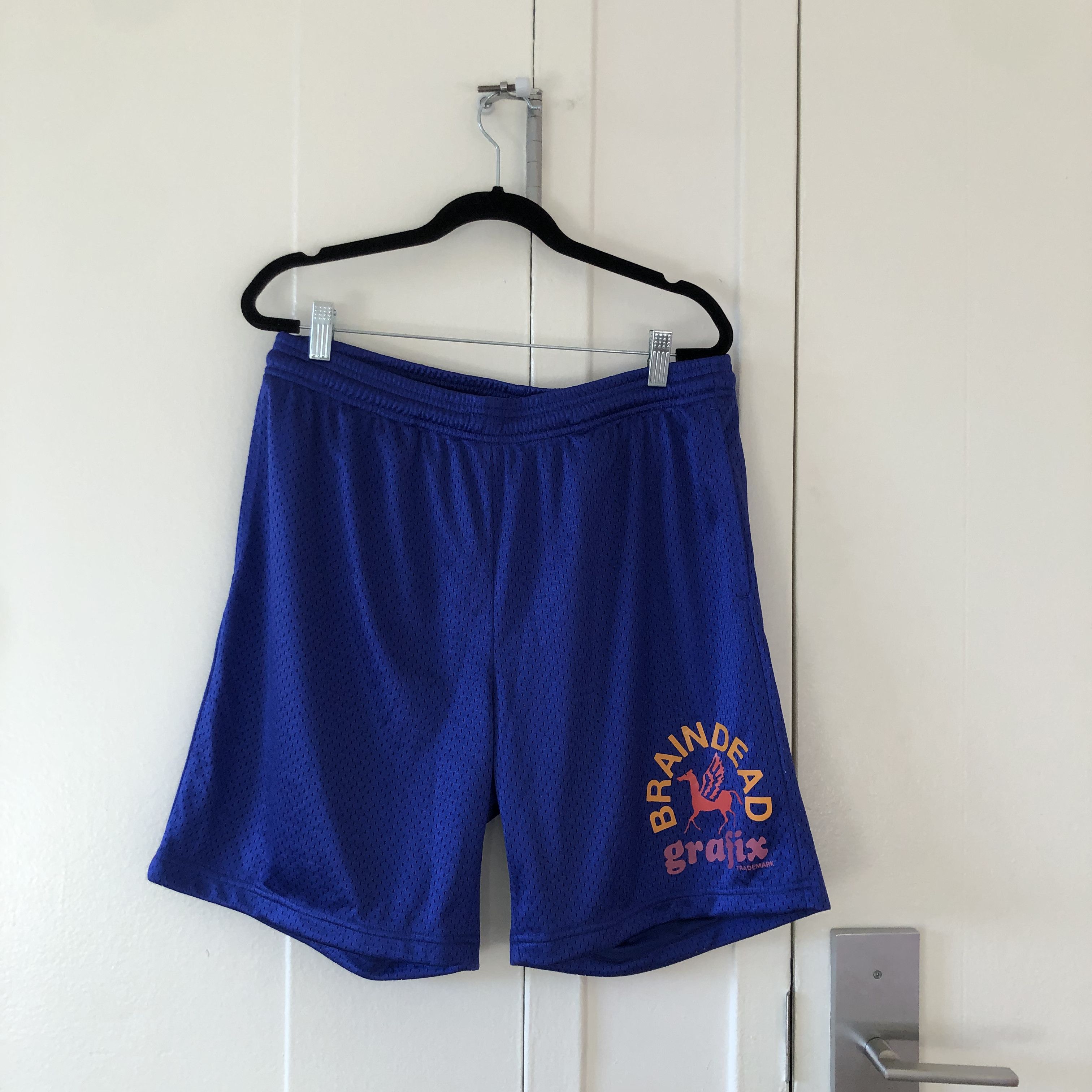 Brain Dead Brain Dead Grafix Mesh Shorts Size US 36 / EU 52 - 1 Thumbnail