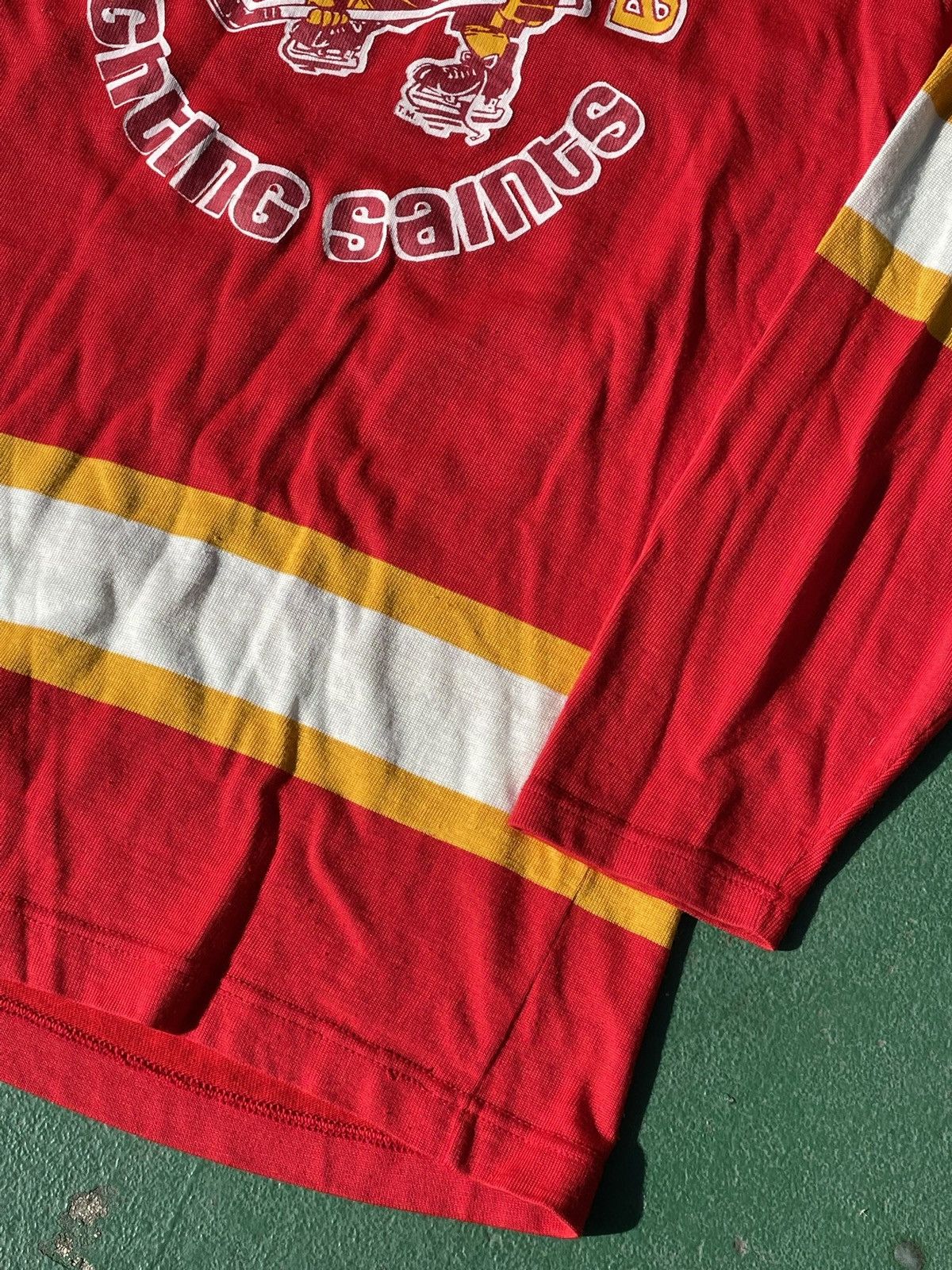 Vintage 1970s Vintage Minnesota Fighting Saints Jersey/Shirt Size US M / EU 48-50 / 2 - 3 Thumbnail