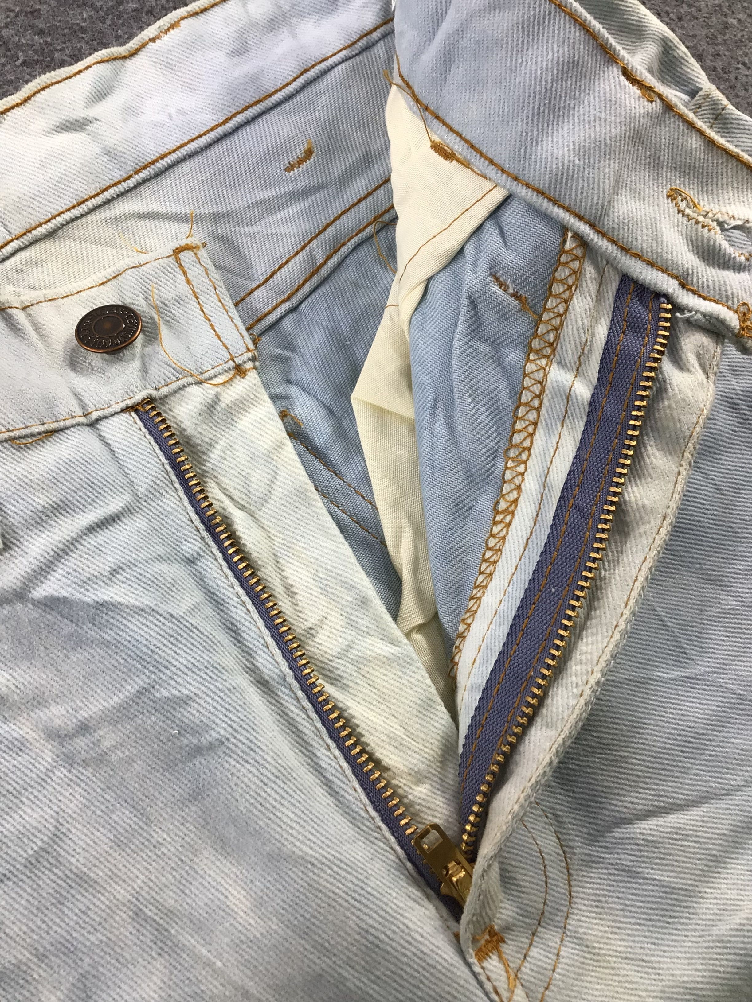 Levi's × Vintage Vintage 80s Levis Jeans White Tab Flare Pants-J818 Size US 33 - 7 Thumbnail