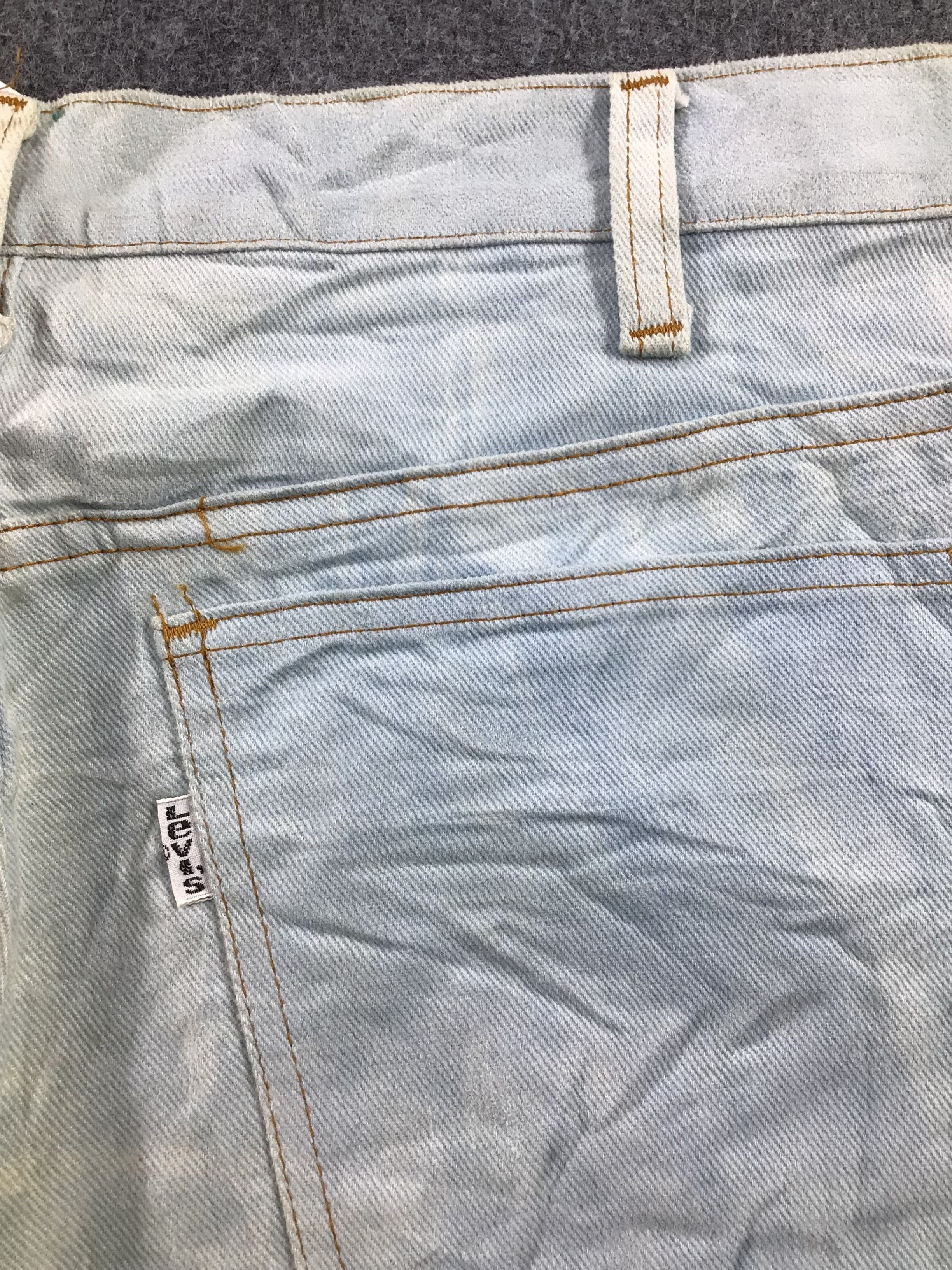 Levi's × Vintage Vintage 80s Levis Jeans White Tab Flare Pants-J818 Size US 33 - 5 Thumbnail
