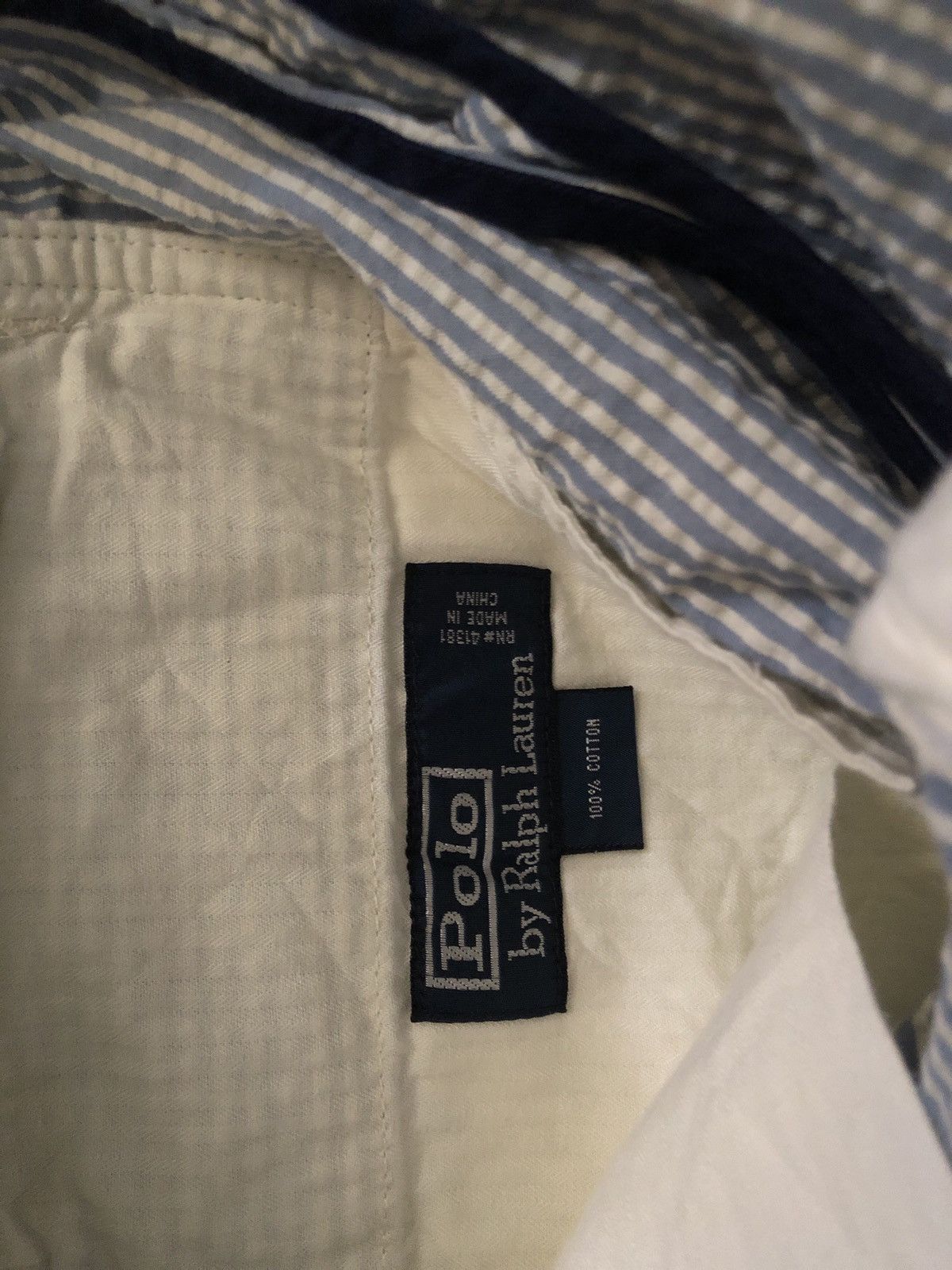 Polo Ralph Lauren × Ralph Lauren Polo Ralph Lauren Bucket Back Pants Stripe Size US 37 - 3 Thumbnail