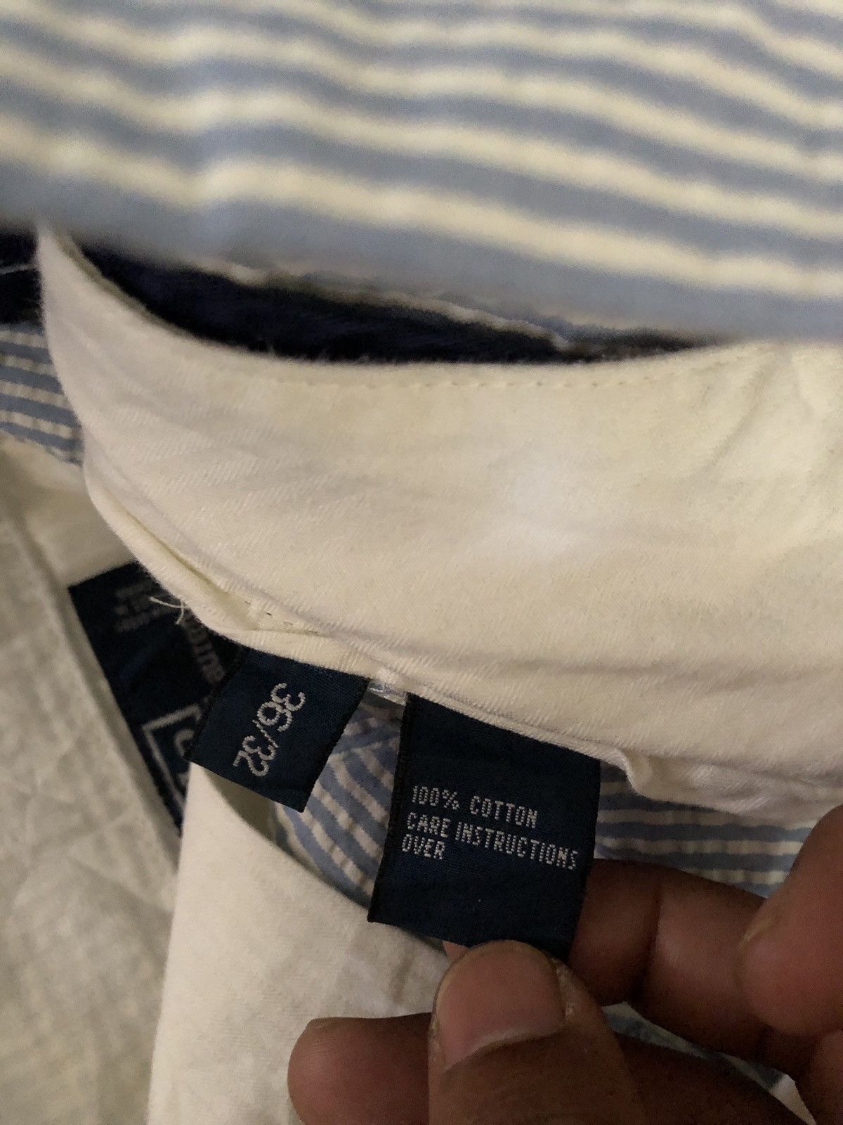 Polo Ralph Lauren × Ralph Lauren Polo Ralph Lauren Bucket Back Pants Stripe Size US 37 - 4 Thumbnail