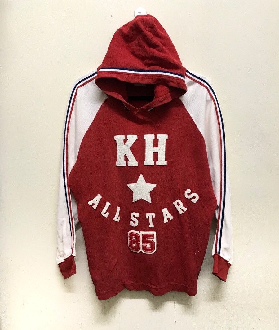 Karl Helmut × Vintage Vintage Rare Karl Helmut All Star Hoodie Hip Hop Spell Out Size US L / EU 52-54 / 3 - 1 Thumbnail