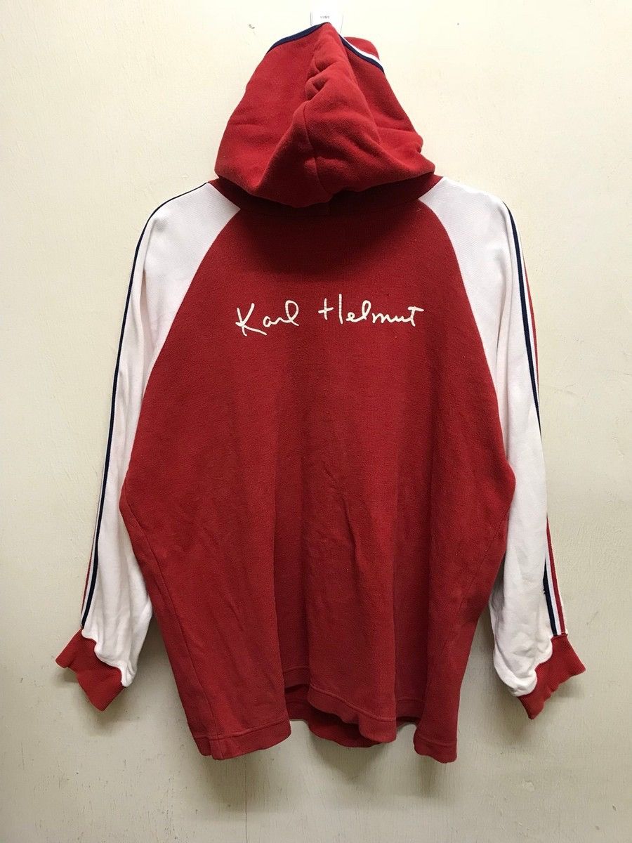 Karl Helmut × Vintage Vintage Rare Karl Helmut All Star Hoodie Hip Hop Spell Out Size US L / EU 52-54 / 3 - 3 Thumbnail