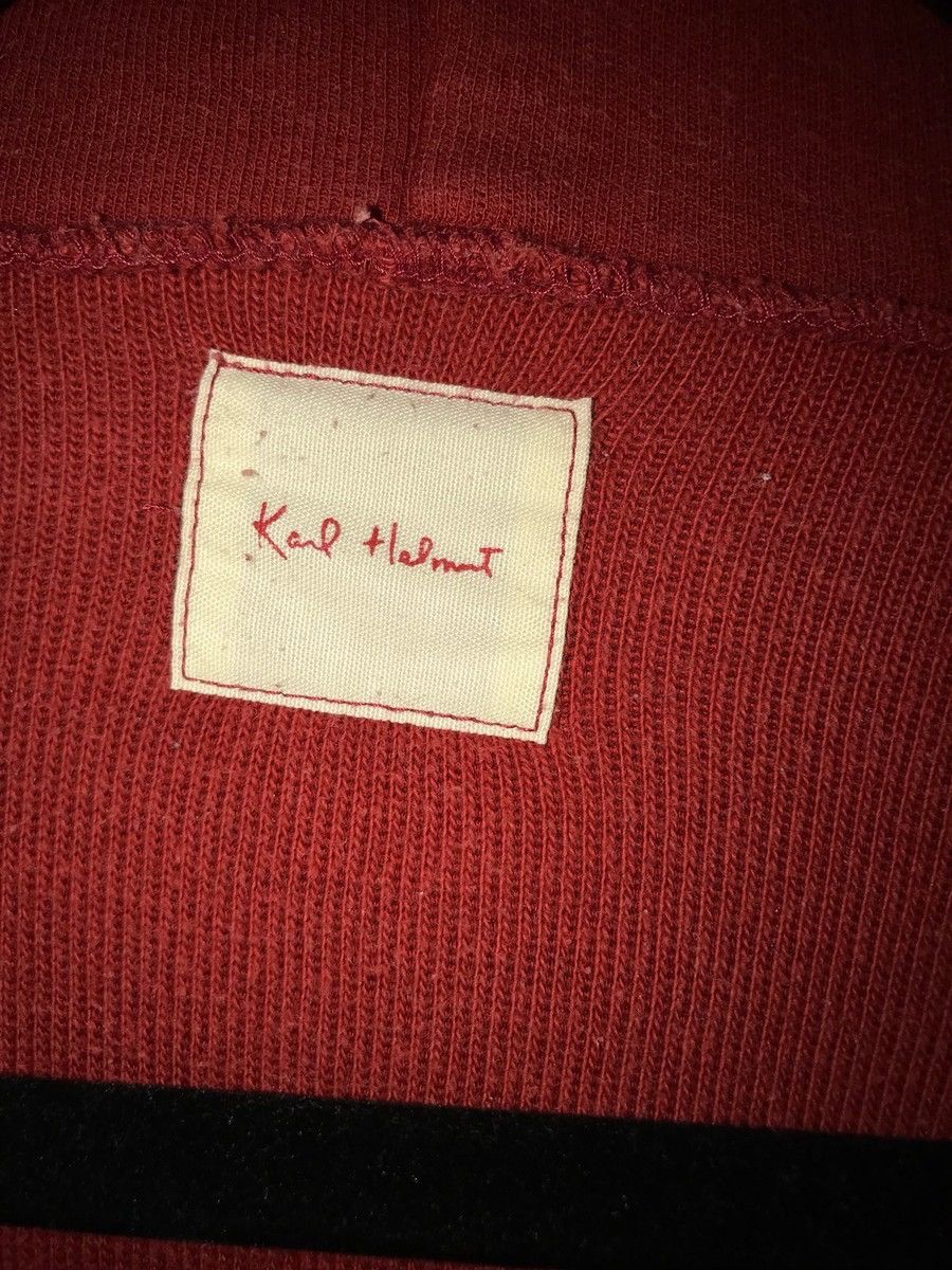 Karl Helmut × Vintage Vintage Rare Karl Helmut All Star Hoodie Hip Hop Spell Out Size US L / EU 52-54 / 3 - 5 Thumbnail