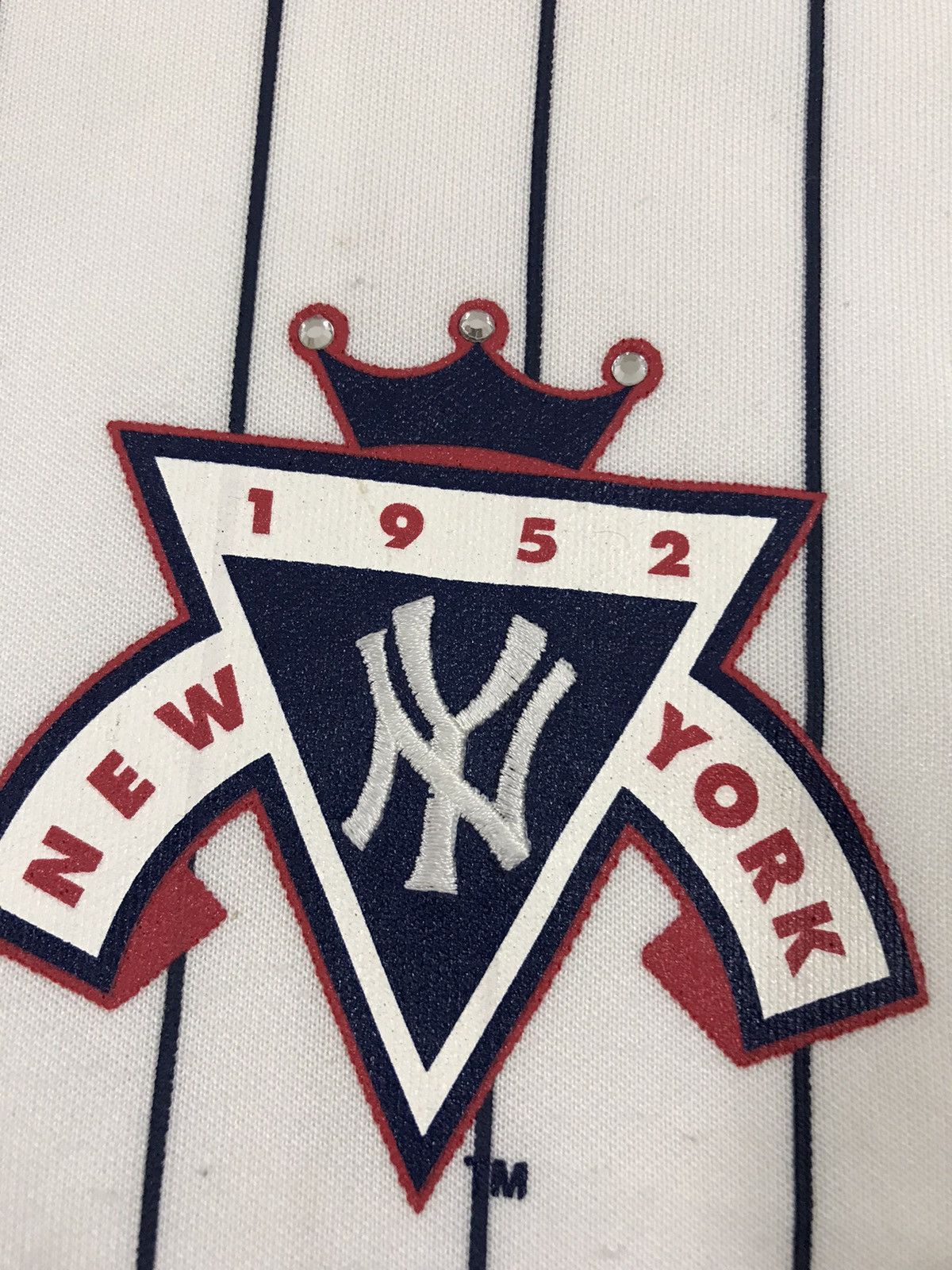 Cooperstown Collection × Majestic × New York Yankees Vintage New York Yankees 1952 Bling Bling Sweater Jacket MLB Size US M / EU 48-50 / 2 - 7 Thumbnail