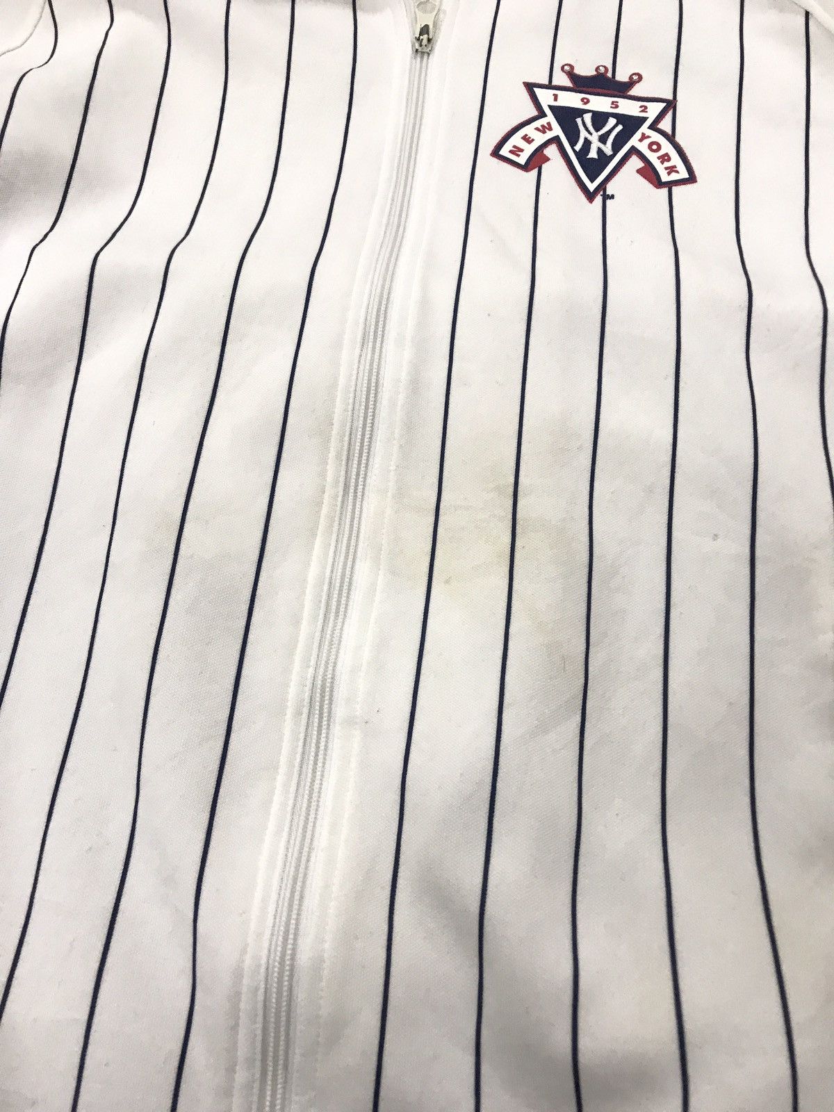 Cooperstown Collection × Majestic × New York Yankees Vintage New York Yankees 1952 Bling Bling Sweater Jacket MLB Size US M / EU 48-50 / 2 - 9 Thumbnail