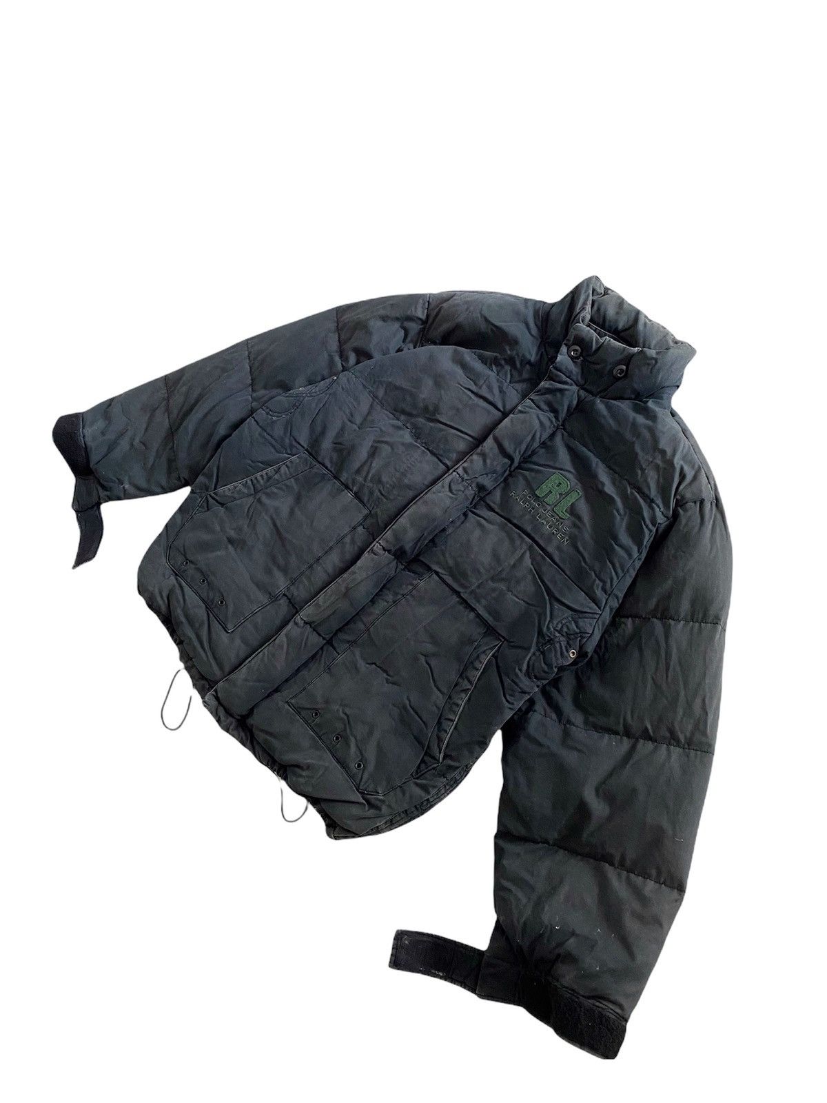 Polo Ralph Lauren × Ralph Lauren × Vintage Vintage POLO RL Puffer Jacket Design rare Size US L / EU 52-54 / 3 - 3 Thumbnail