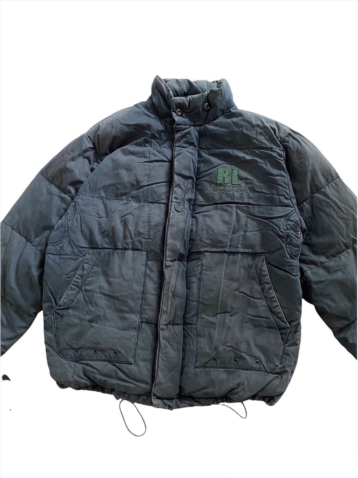 Polo Ralph Lauren × Ralph Lauren × Vintage Vintage POLO RL Puffer Jacket Design rare Size US L / EU 52-54 / 3 - 9 Thumbnail