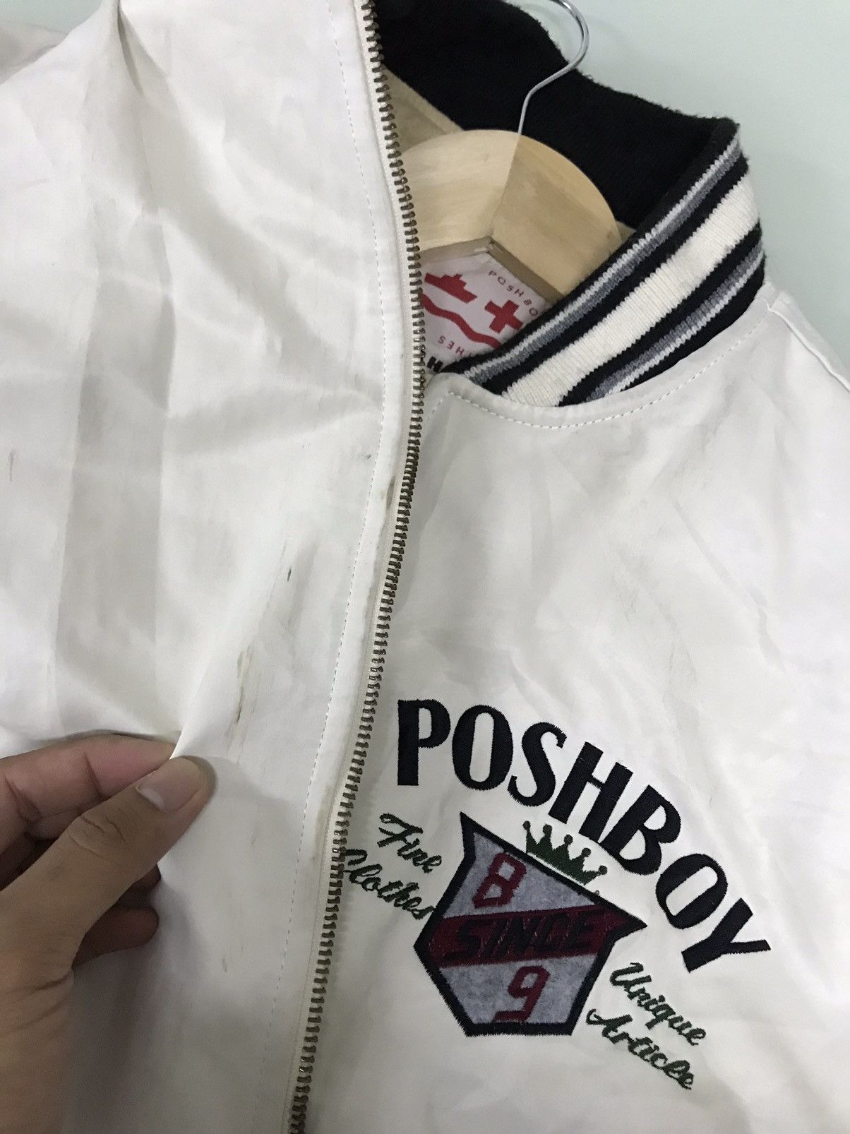 Japanese Brand Vintage Poshboy Bomber Jacket Size US XXL / EU 58 / 5 - 17 Thumbnail
