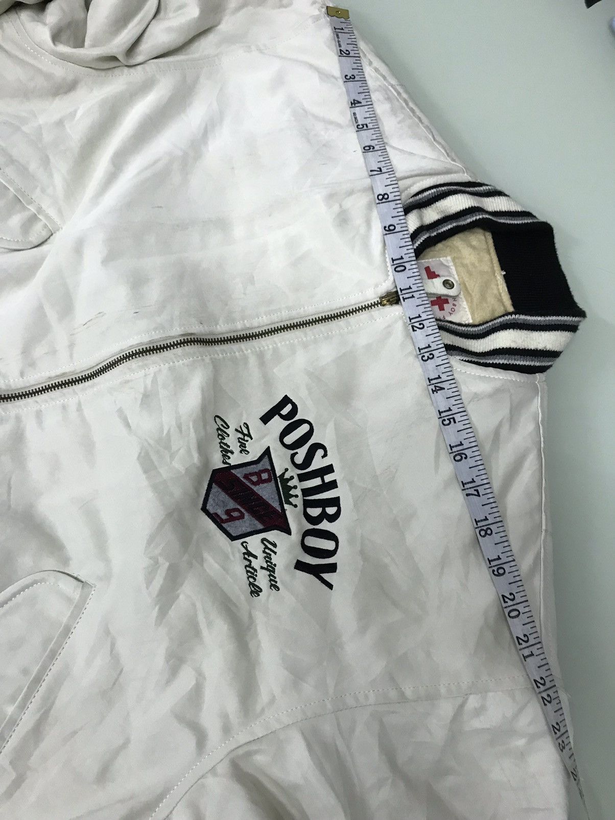 Japanese Brand Vintage Poshboy Bomber Jacket Size US XXL / EU 58 / 5 - 21 Thumbnail
