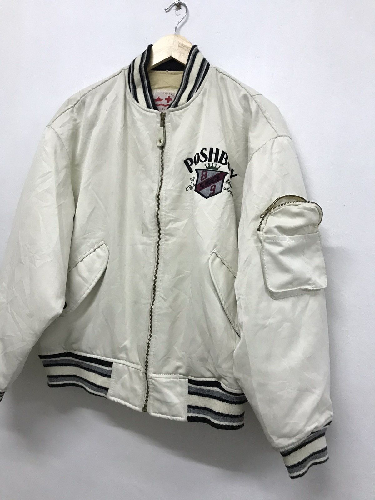 Japanese Brand Vintage Poshboy Bomber Jacket Size US XXL / EU 58 / 5 - 7 Thumbnail
