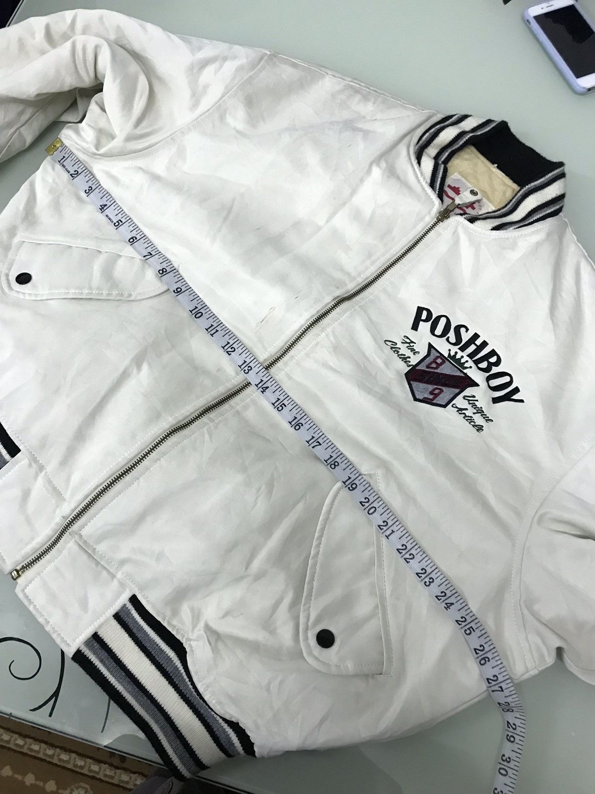 Japanese Brand Vintage Poshboy Bomber Jacket Size US XXL / EU 58 / 5 - 20 Thumbnail